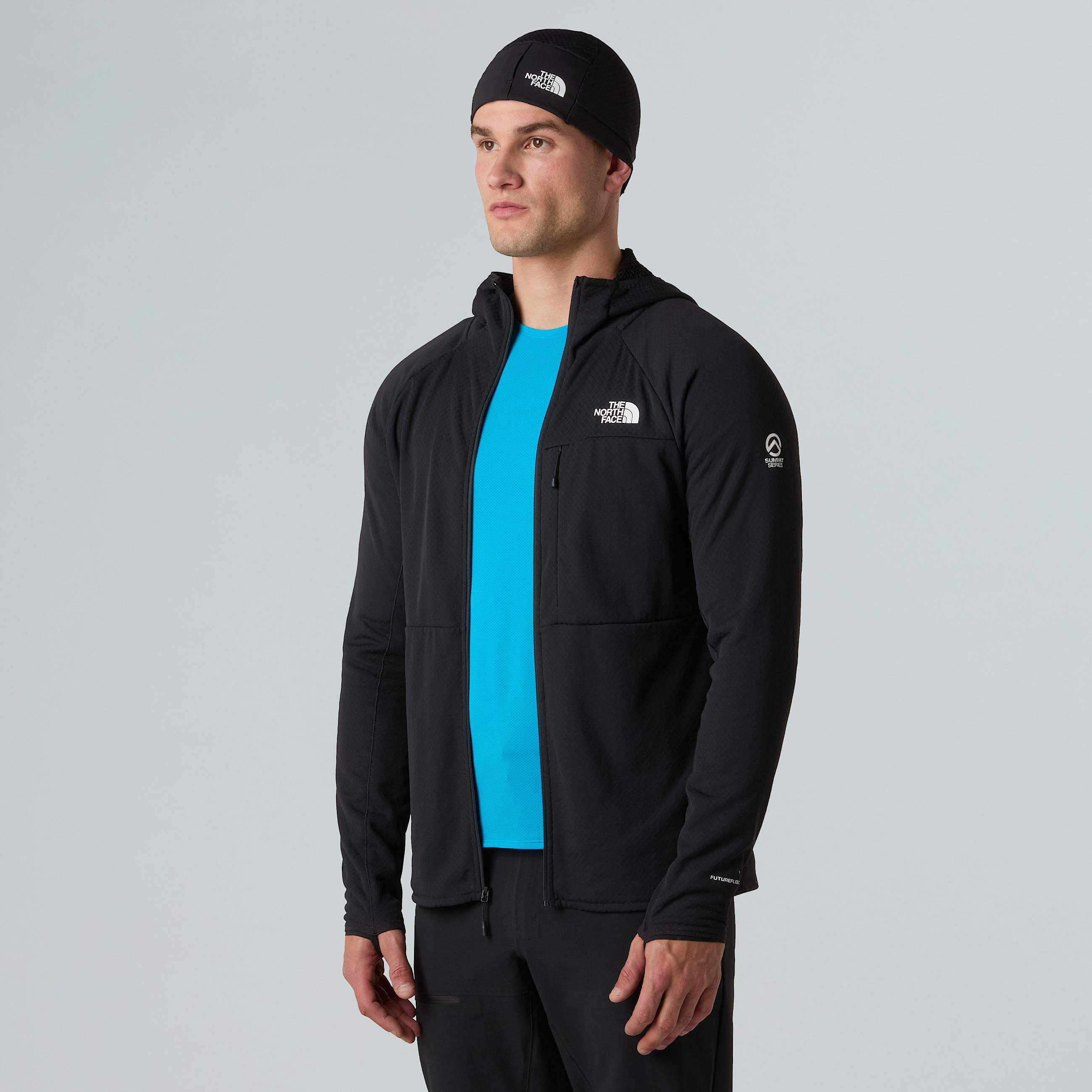 Mens Summit Series FUTUREFLEECE Hoodie TNF ALT3