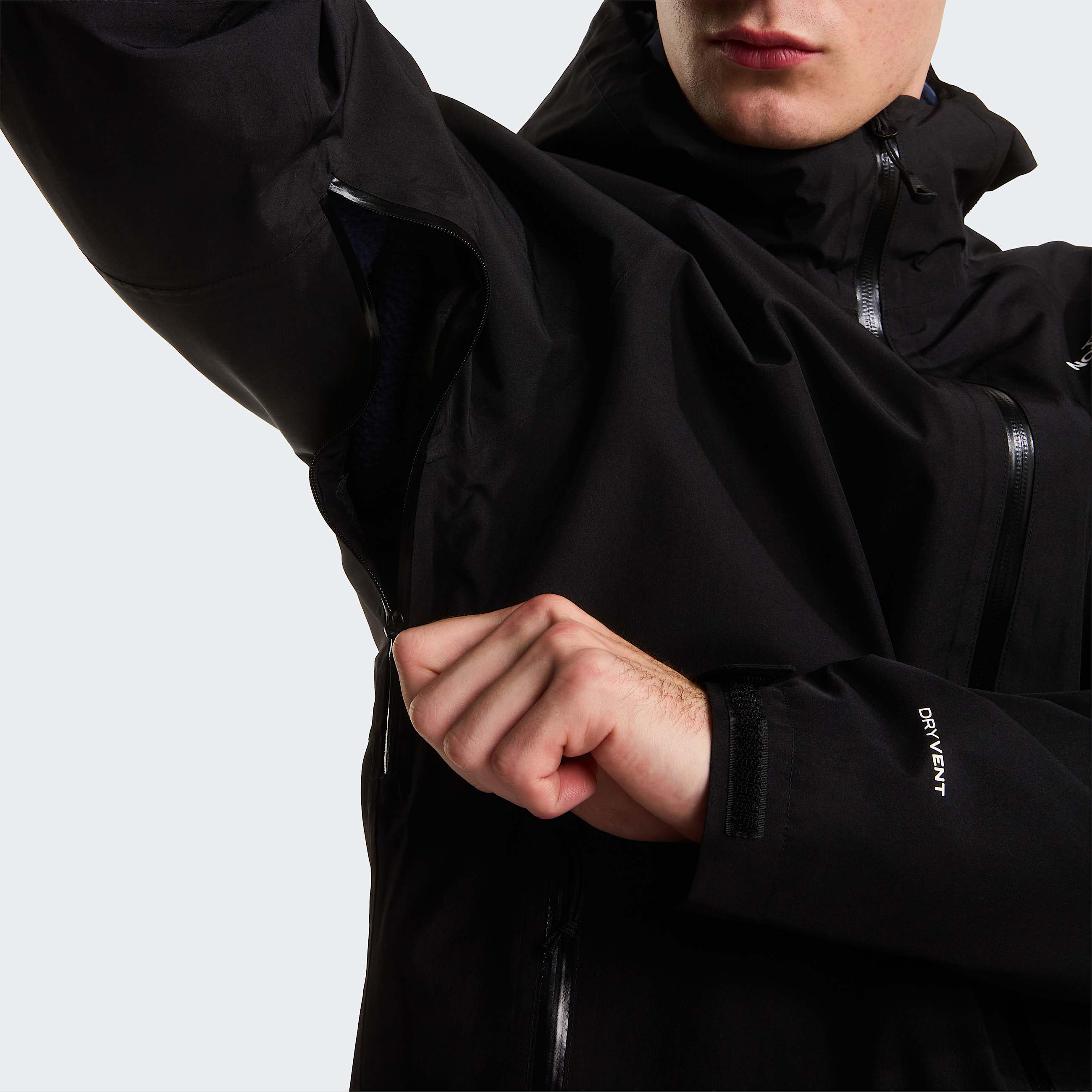 Mens Lightning ZipIn Compatible Jacket TNF TNF Black ALT9