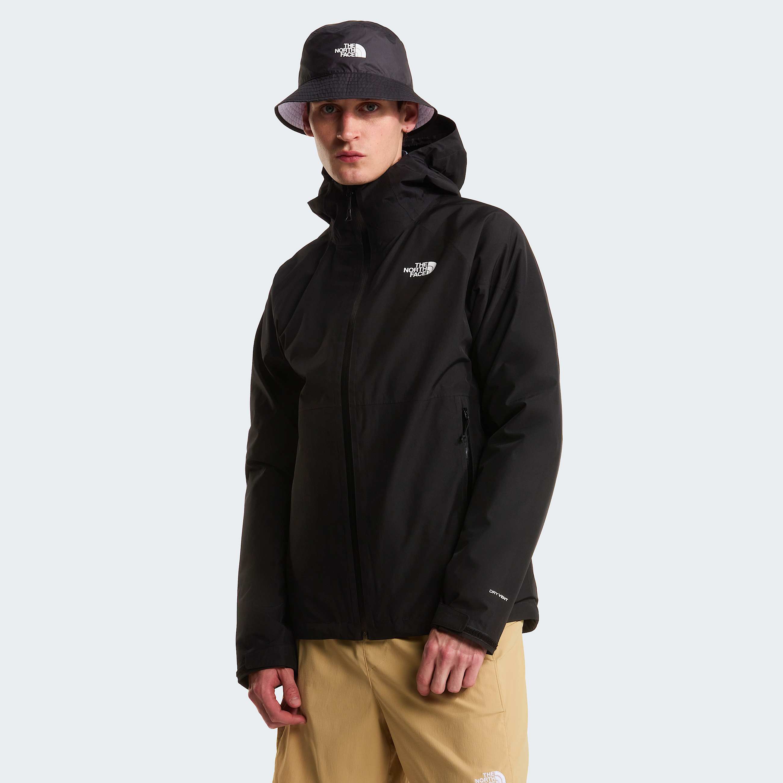 Mens Lightning ZipIn Compatible Jacket TNF TNF Black HERO
