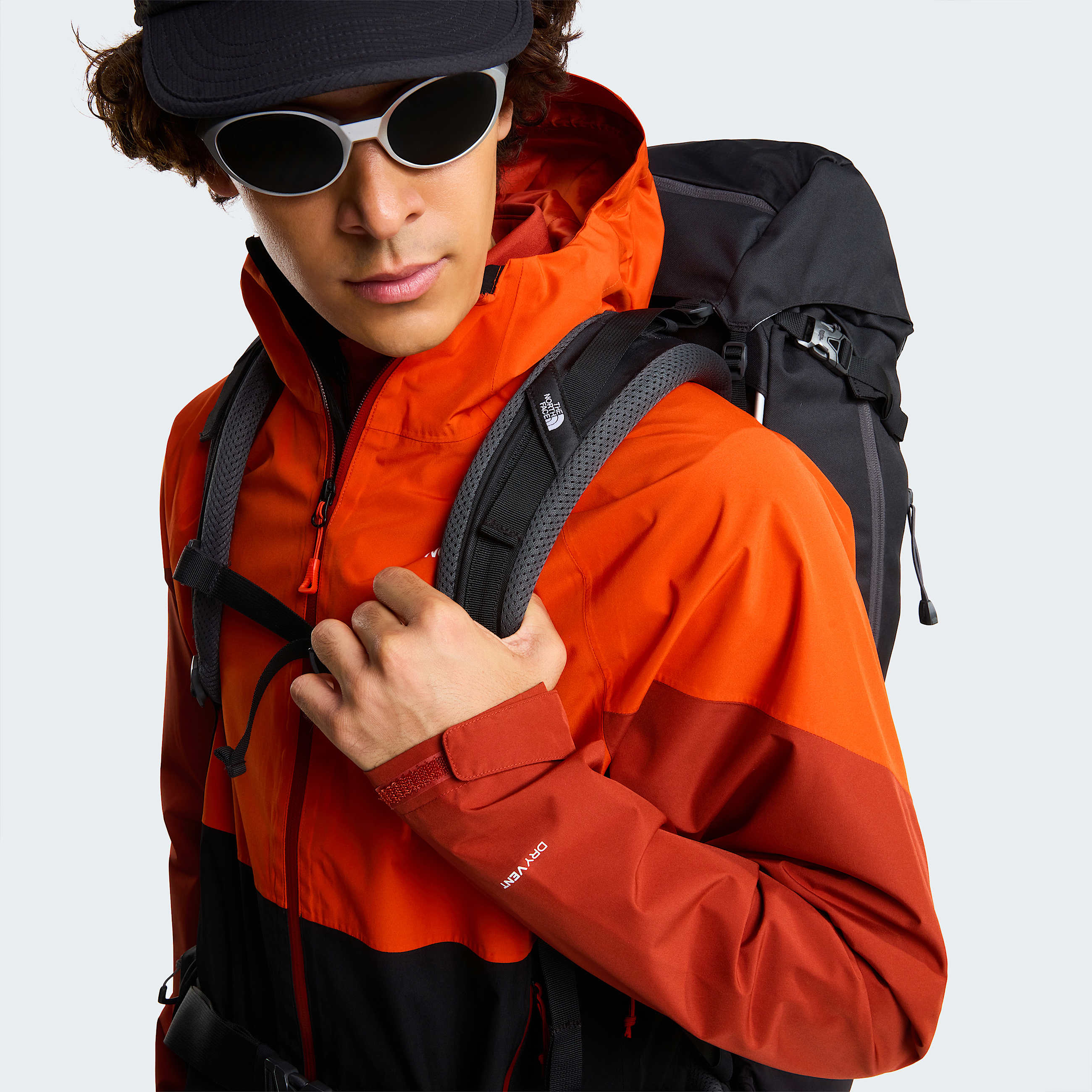 Giacca Lightning ZipIn compatibile da uomo TNF TNF BlackIron ClayLava Red ALT10