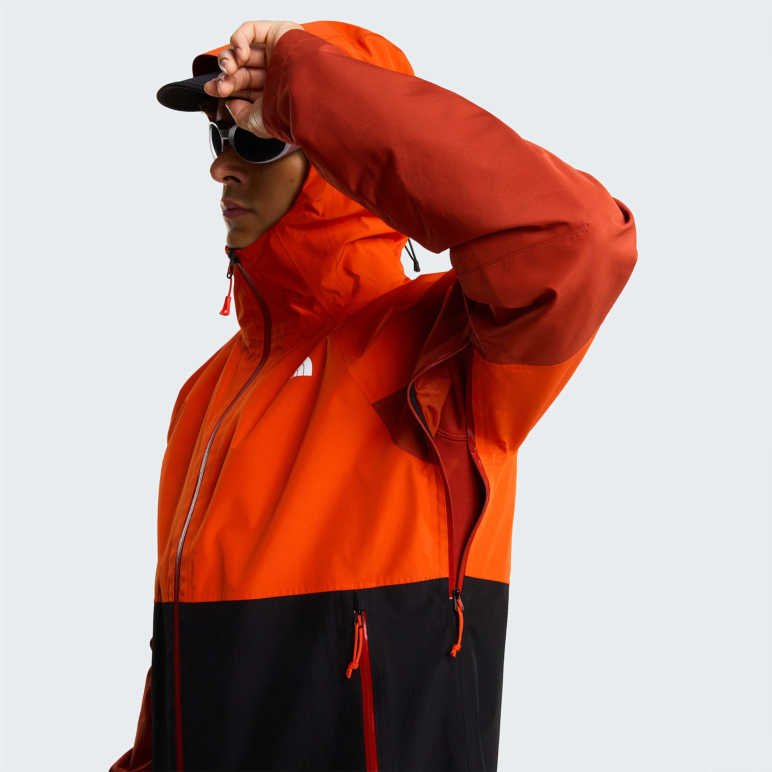 Giacca Lightning ZipIn compatibile da uomo TNF TNF BlackIron ClayLava Red ALT7