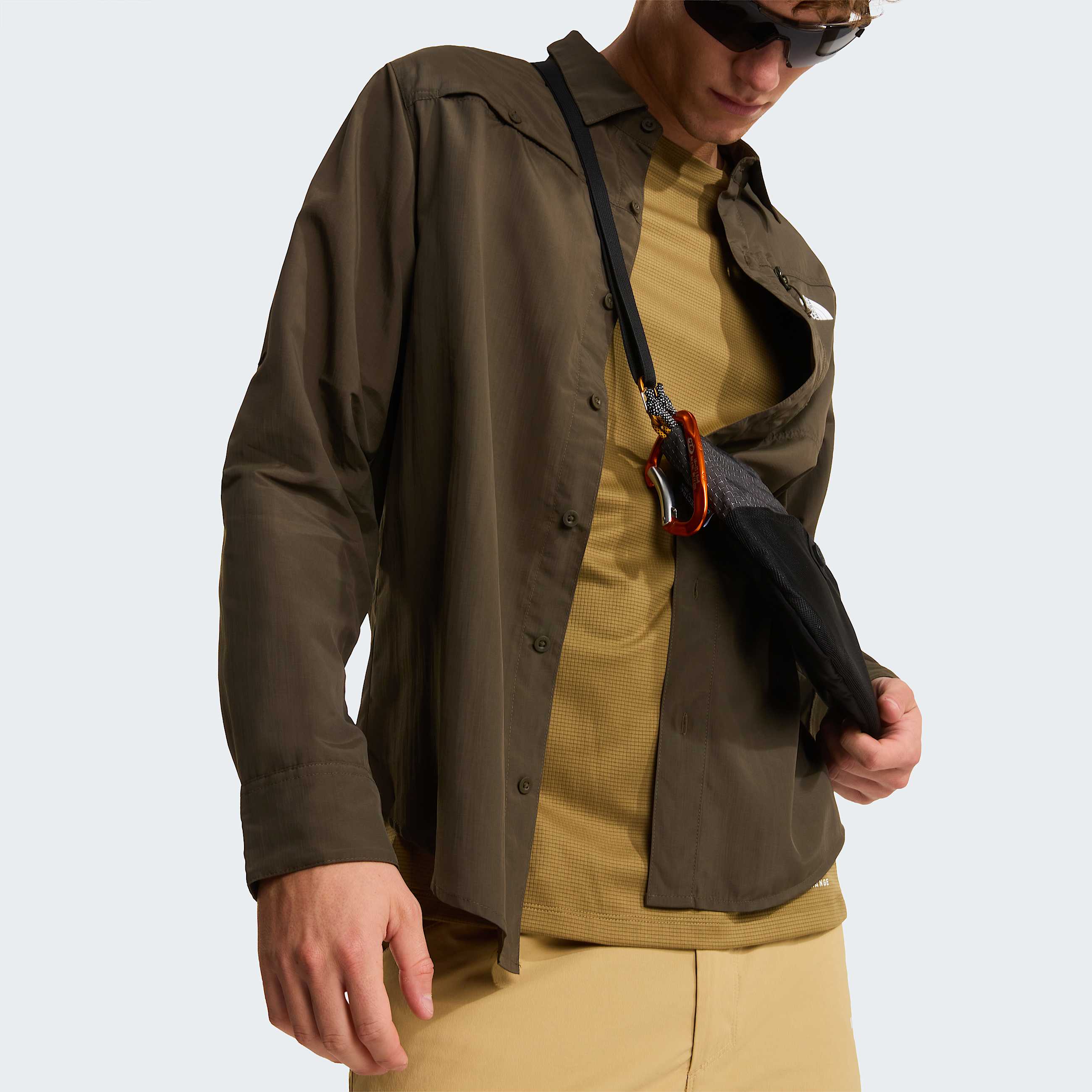 ShadowTshirt met lange mouwen voor heren TNF Cedar ALT6