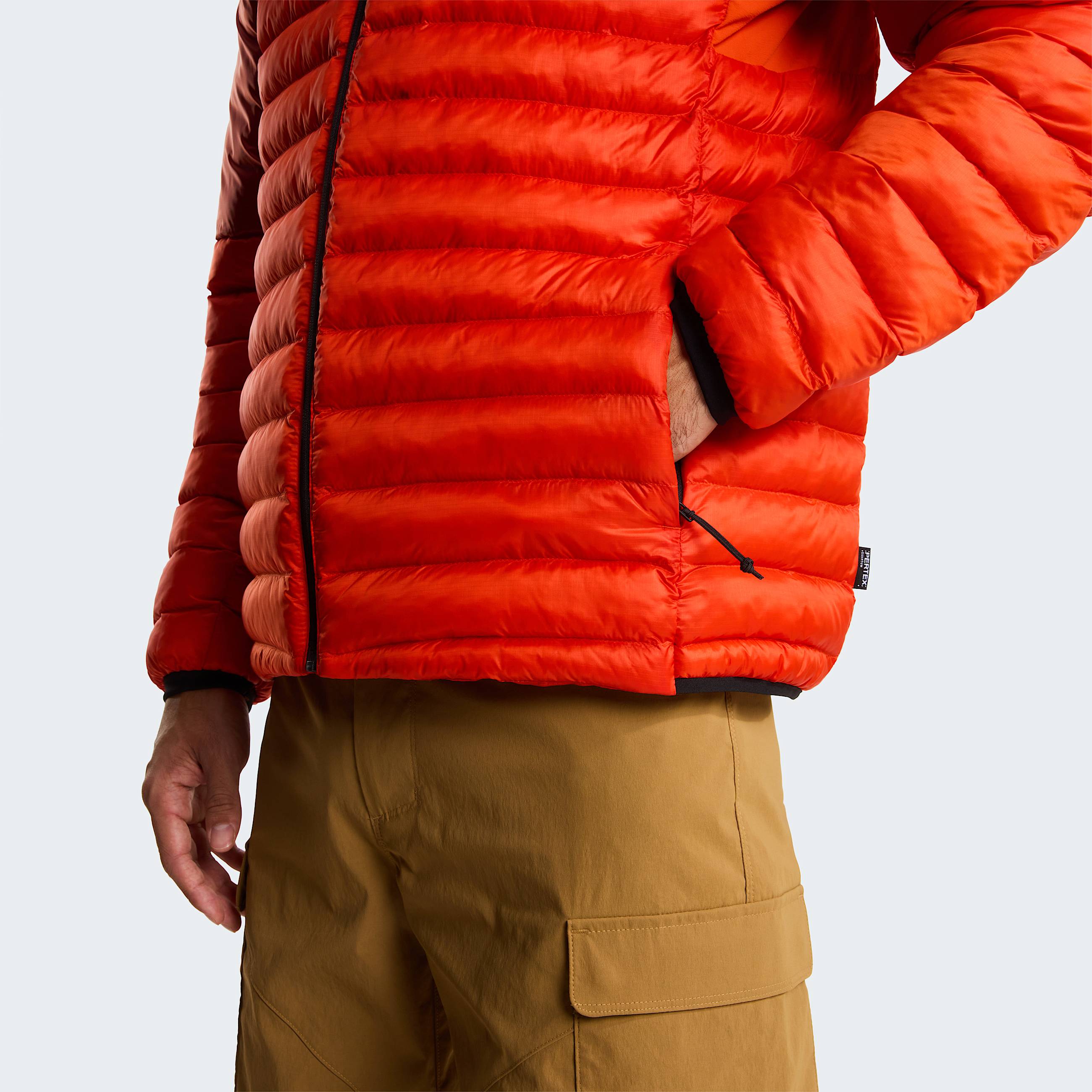 Mens Terra Peak Jacket TNF Lava RedIron Clay ALT7