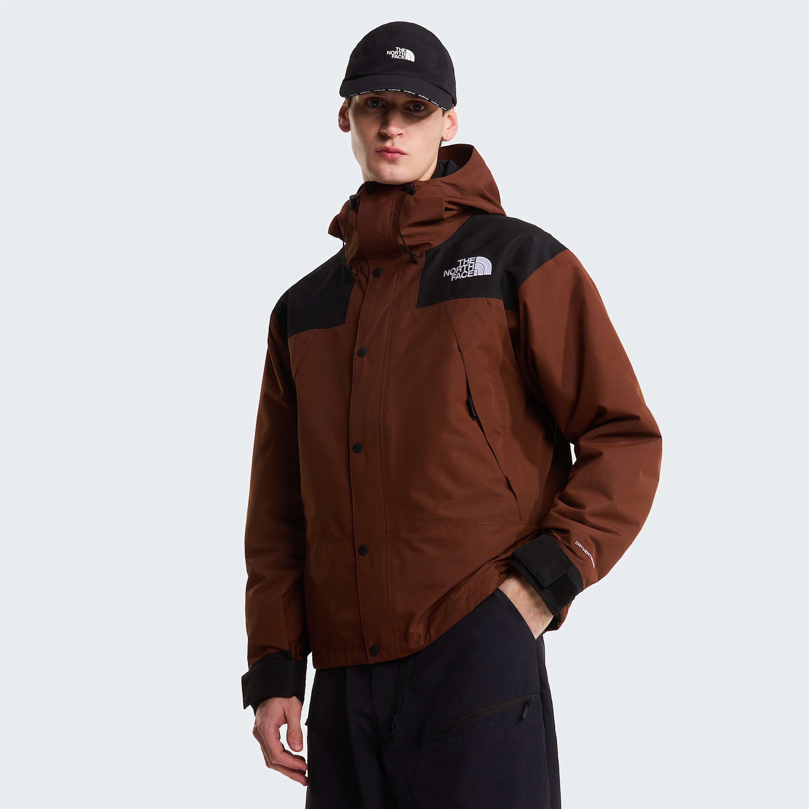 Giacca DryVent Mono Mountain da uomo TNF Ember SoilTNF Black HERO
