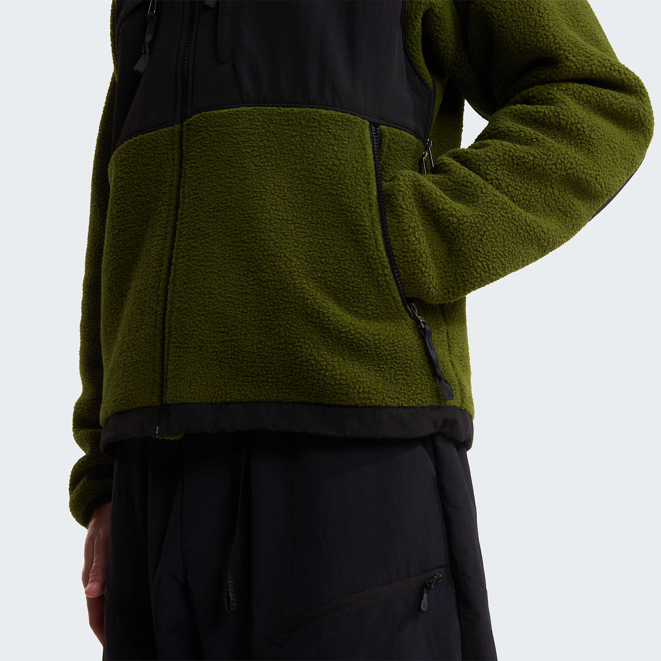 Giacca Retro Denali da uomo TNF Woodland GreenTNF Black ALT7