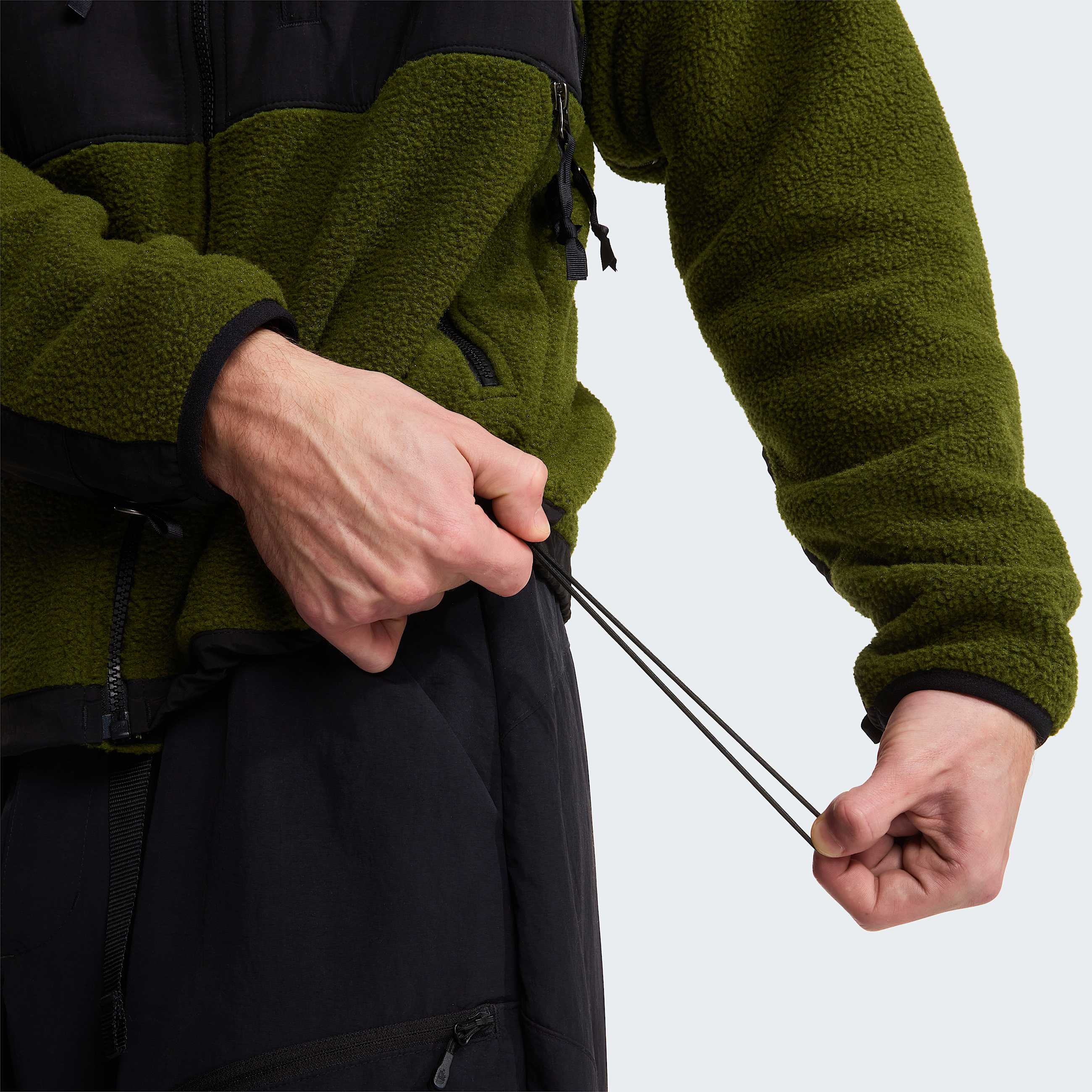 Giacca Retro Denali da uomo TNF Woodland GreenTNF Black ALT8