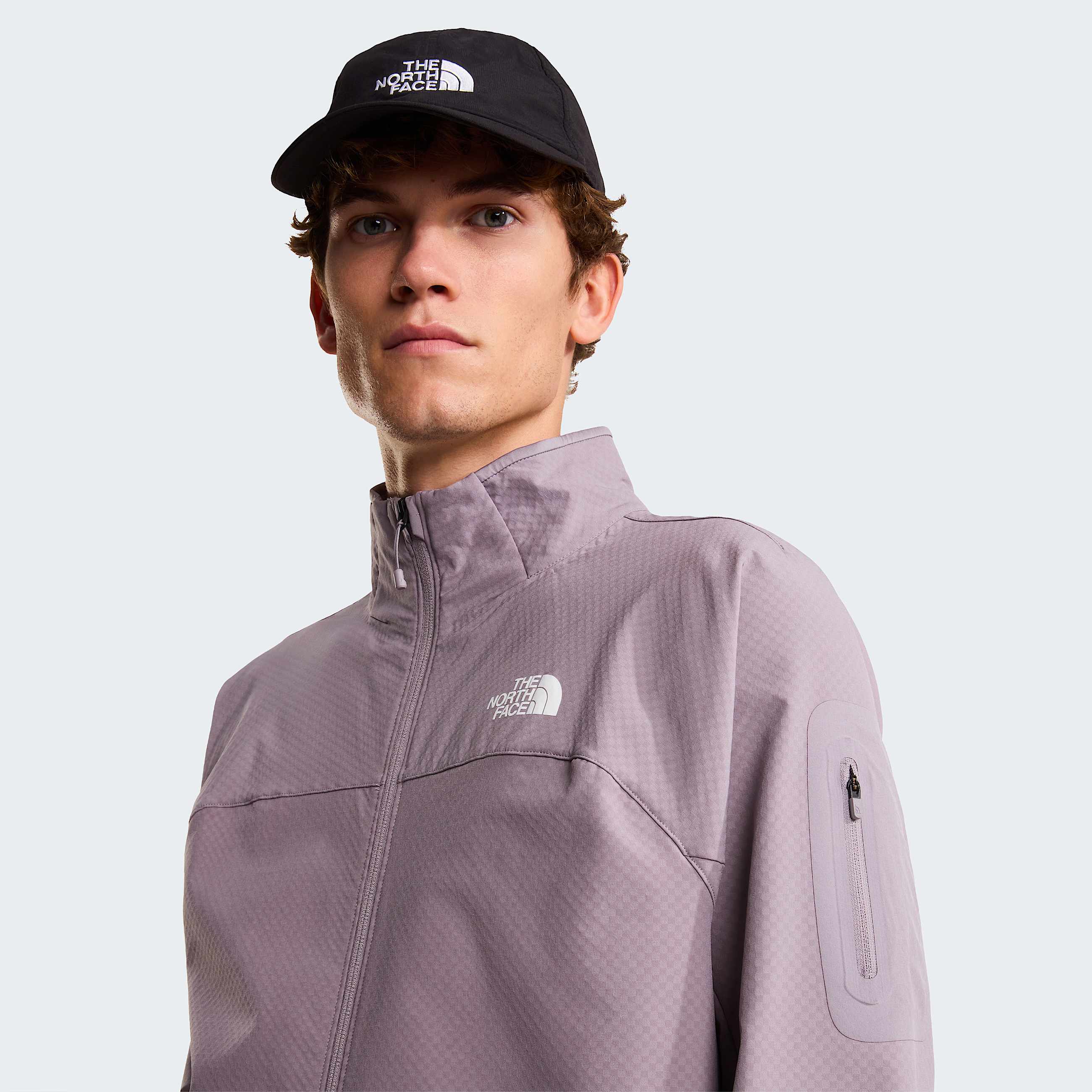 Tek Approachjas voor heren TNF Transcendent Grey ALT5
