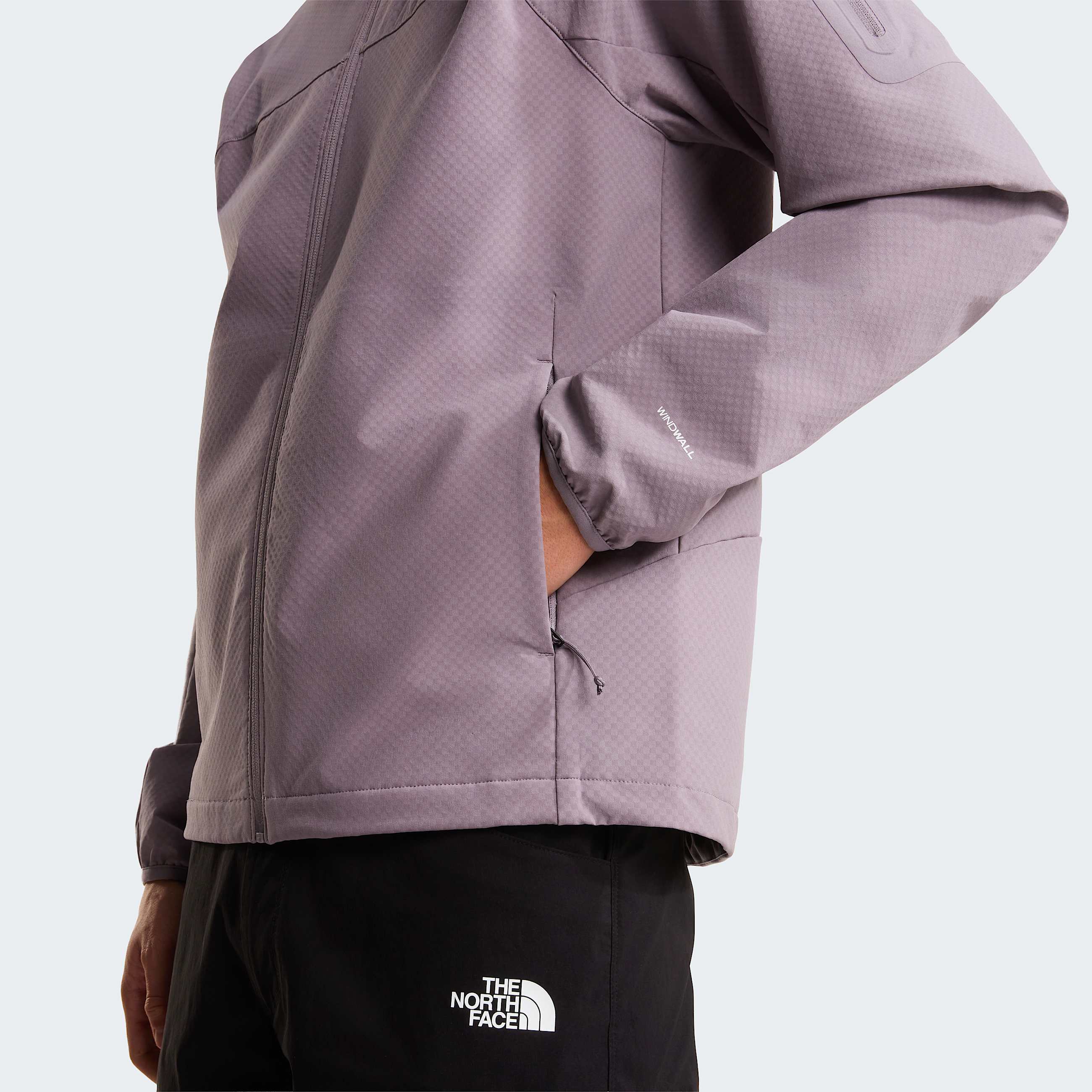 Tek Approachjas voor heren TNF Transcendent Grey ALT6