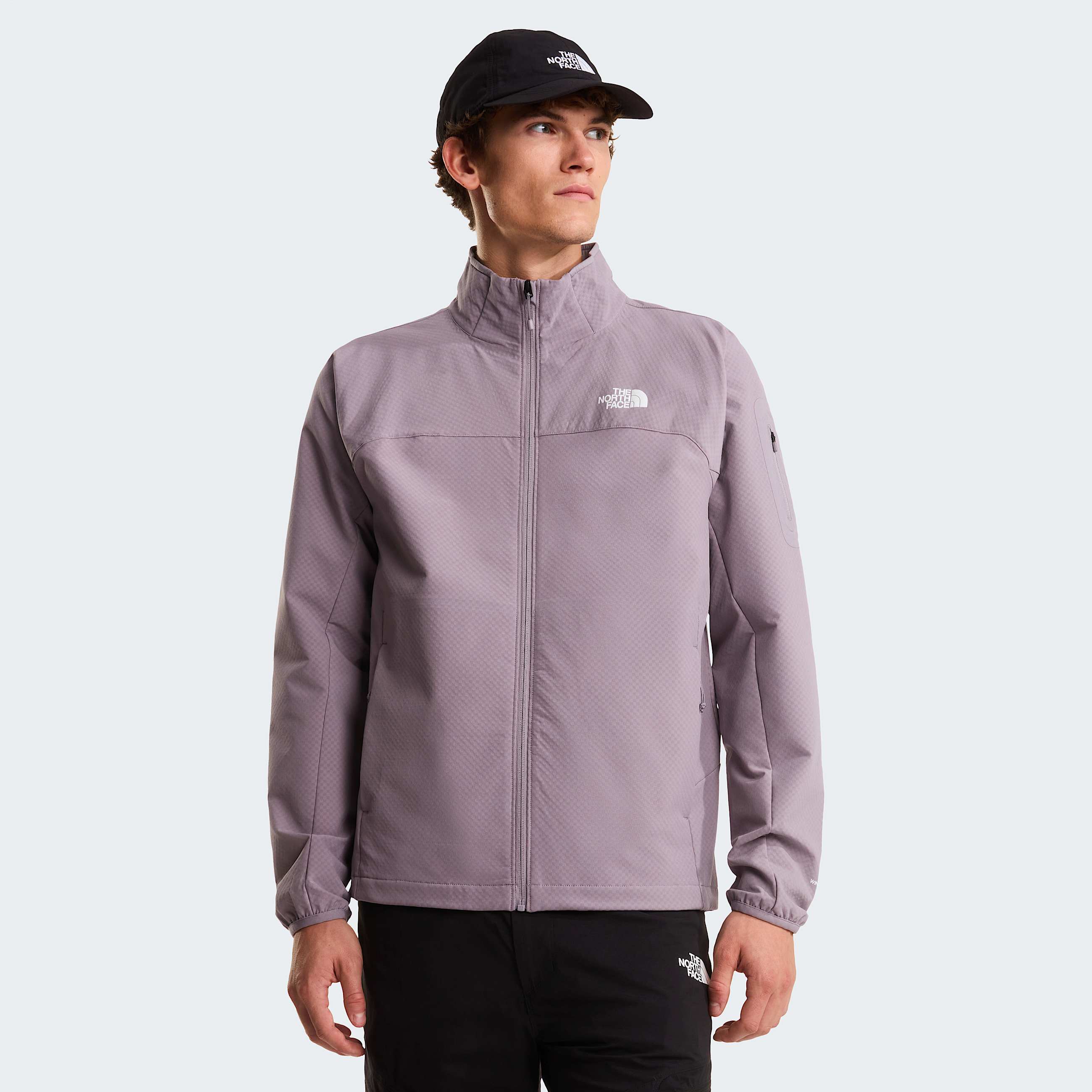 Tek Approachjas voor heren TNF Transcendent Grey HERO