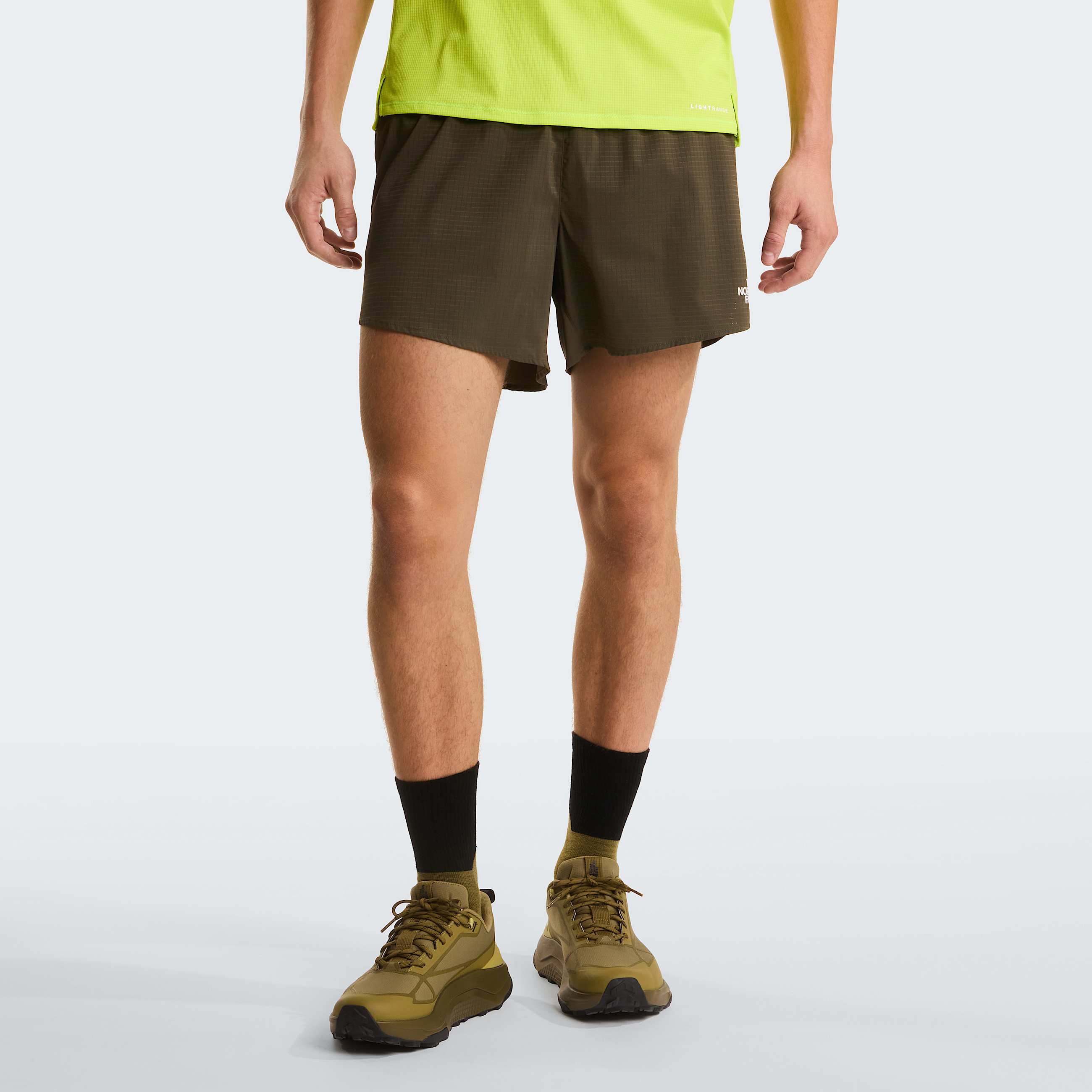 Mens Sunriser 5 Shorts TNF New Taupe Green HERO