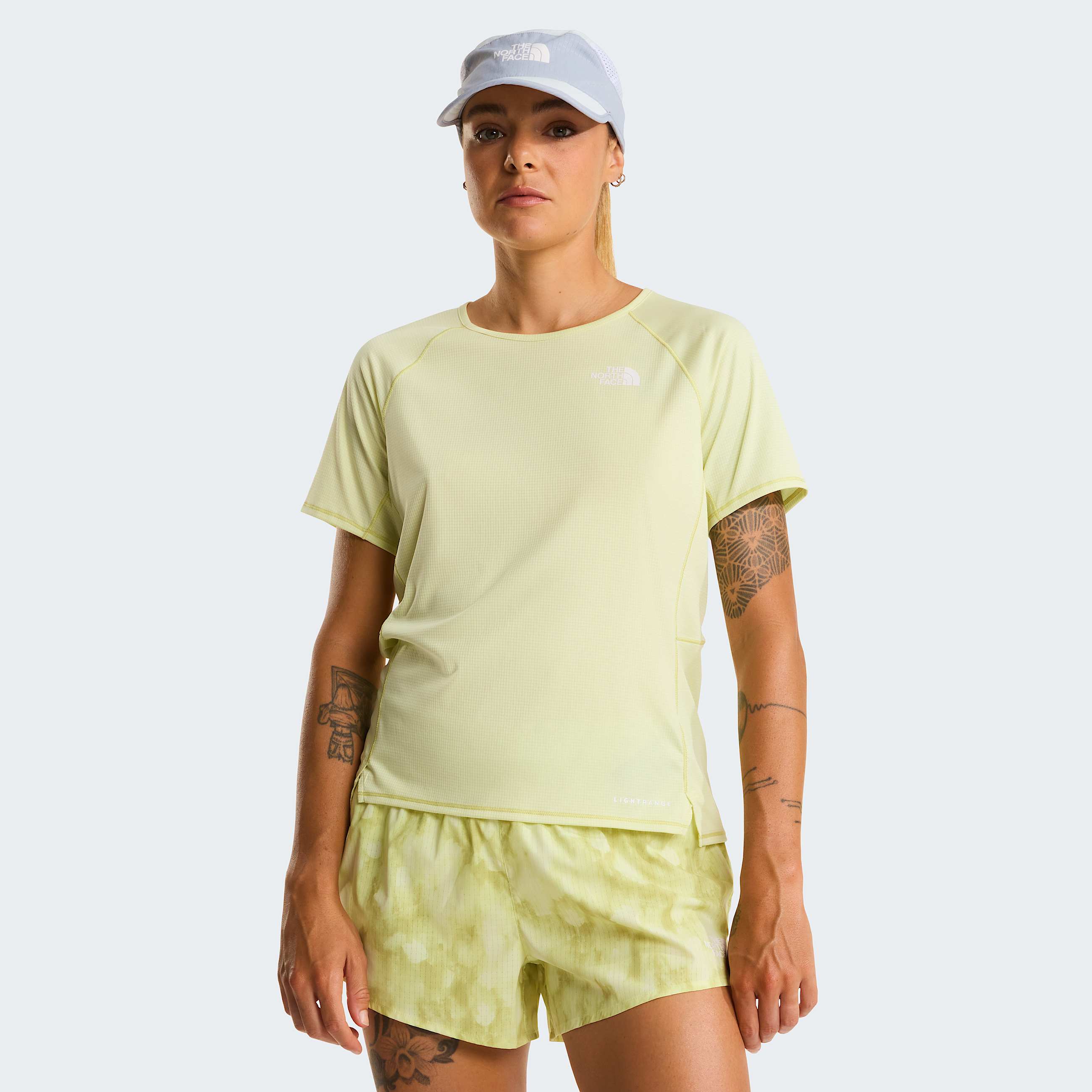 Womens Sunriser TShirt TNF Lemon Mist HERO