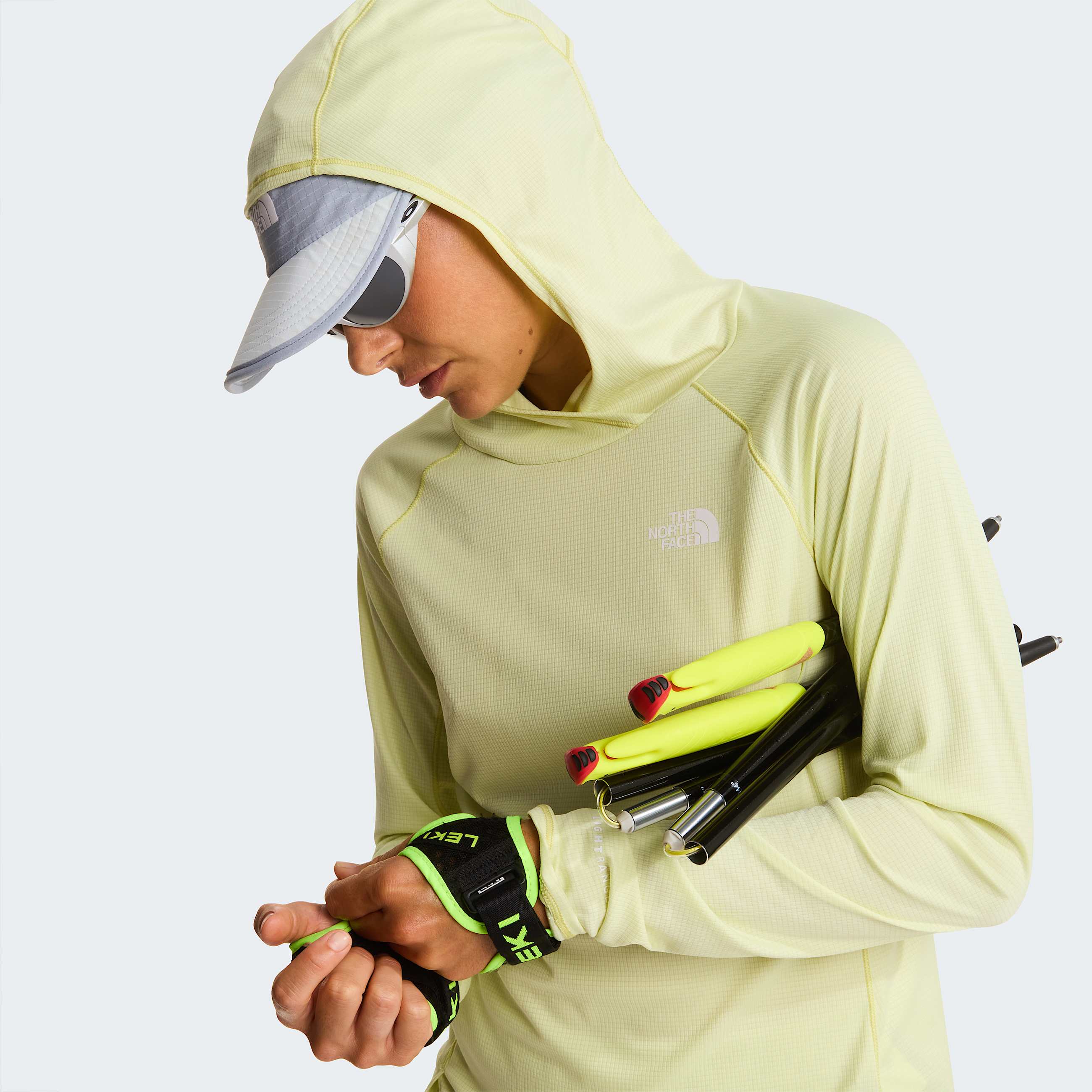 Womens Sunriser Hoodie TNF Lemon Mist ALT7