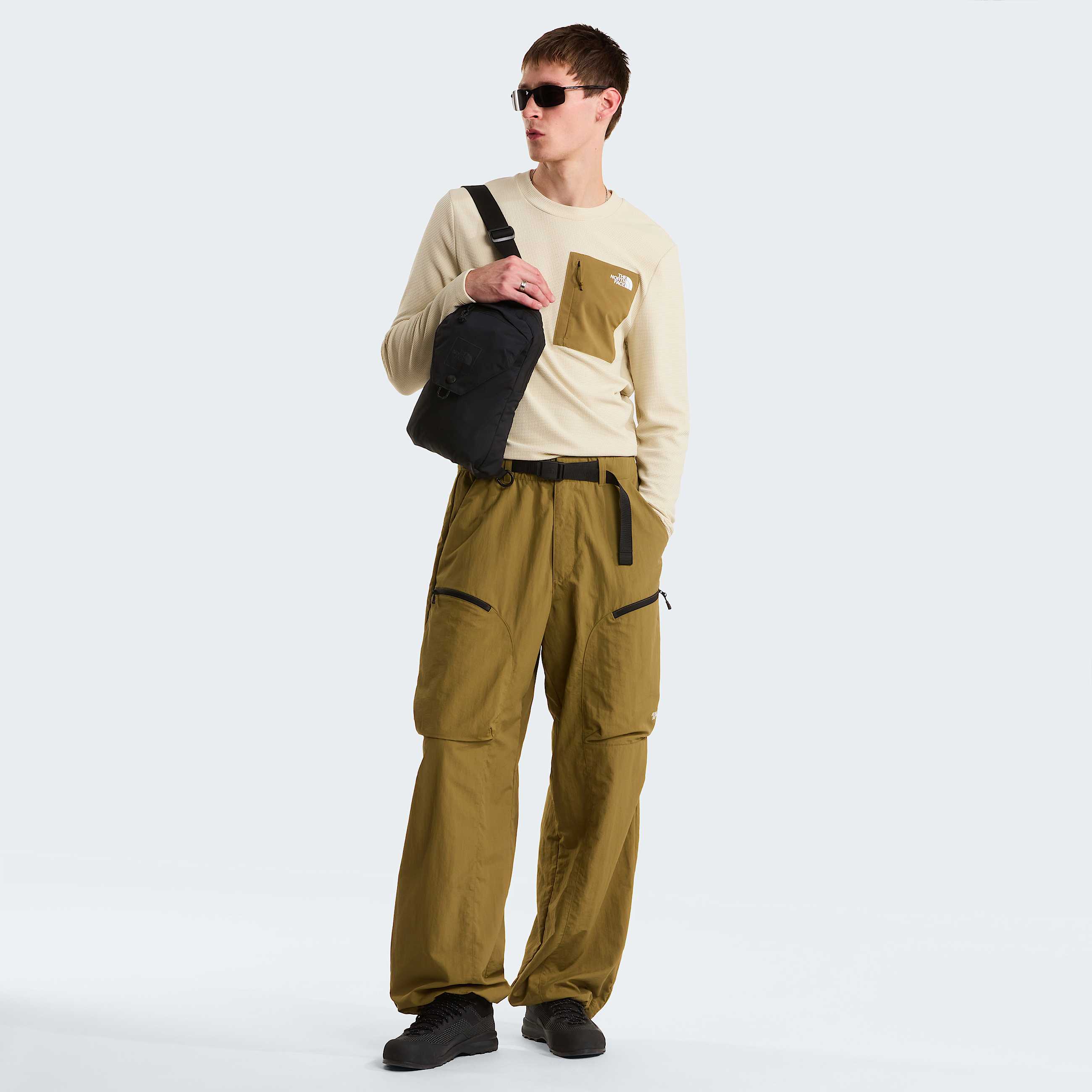 Kecha Sweatshirt fr Herren TNF Desert Stone ALT1