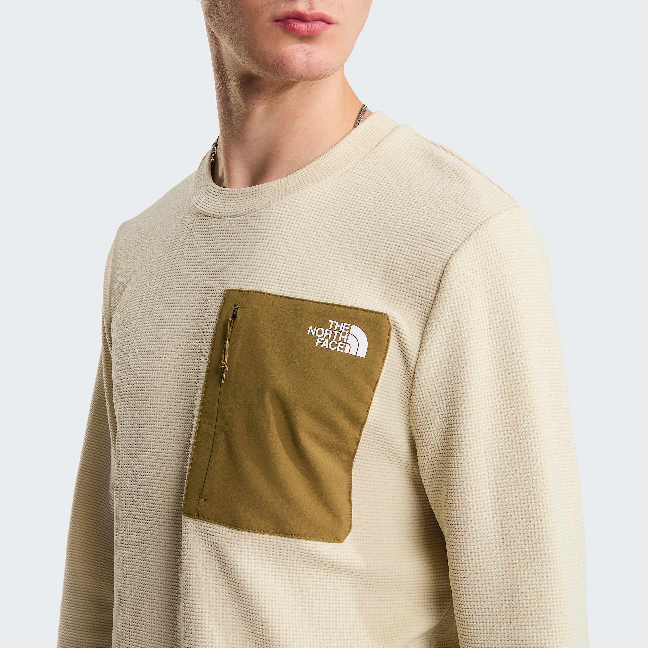 Kecha Sweatshirt fr Herren TNF Desert Stone ALT4