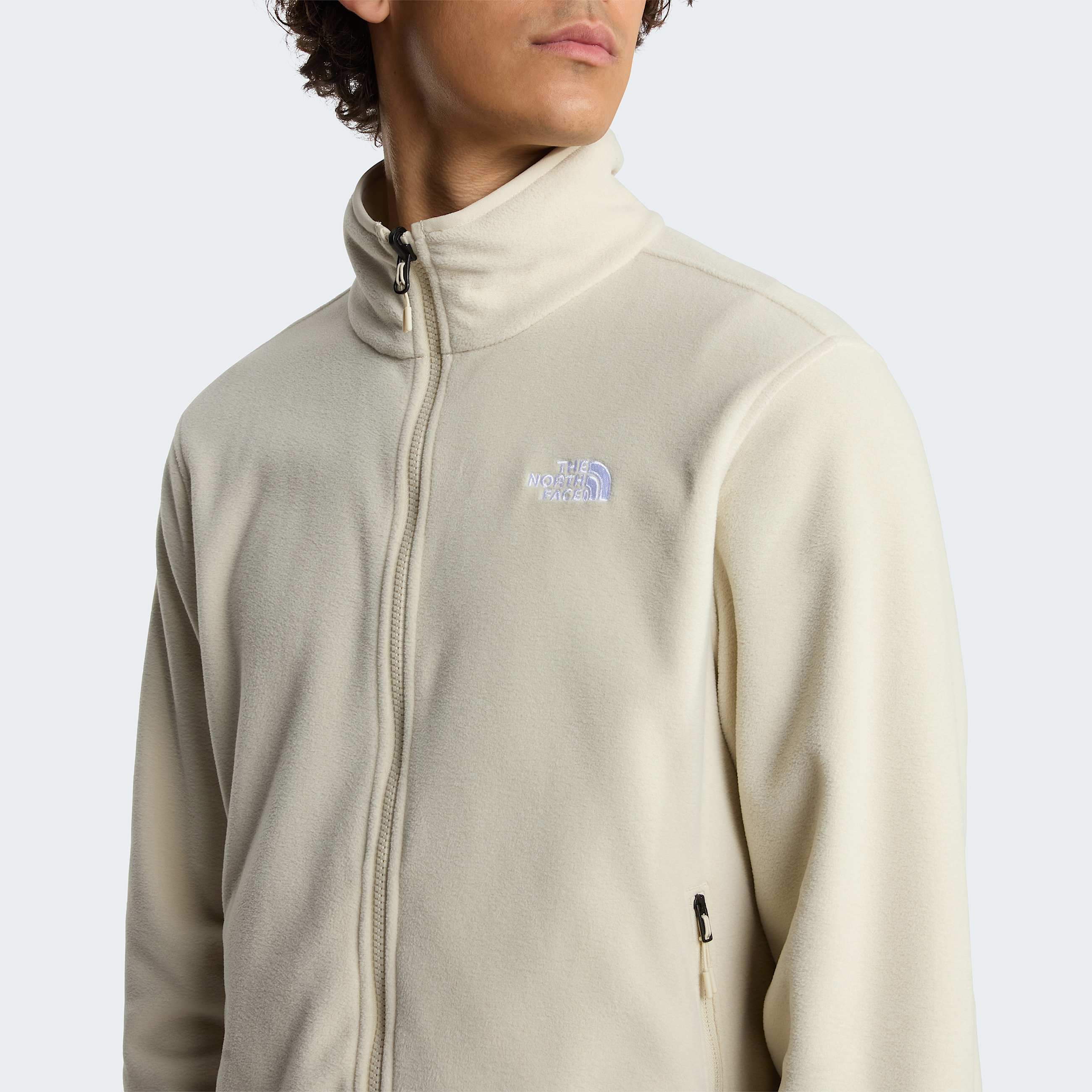 Pile Glacier con cerniera integrale da uomo TNF Desert Stone ALT5