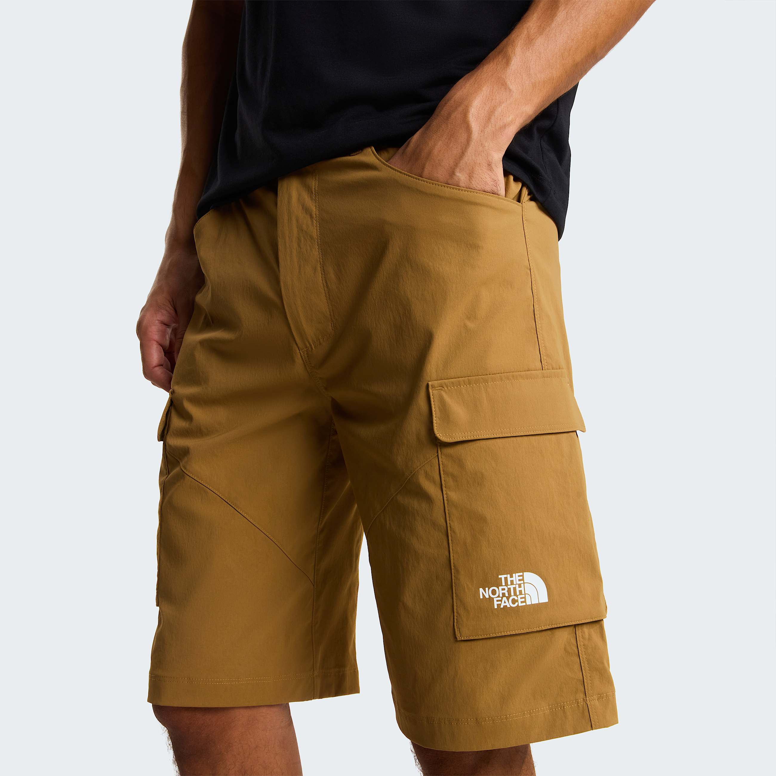 Mens Exploration Cargo Shorts TNF Utility Brown ALT5