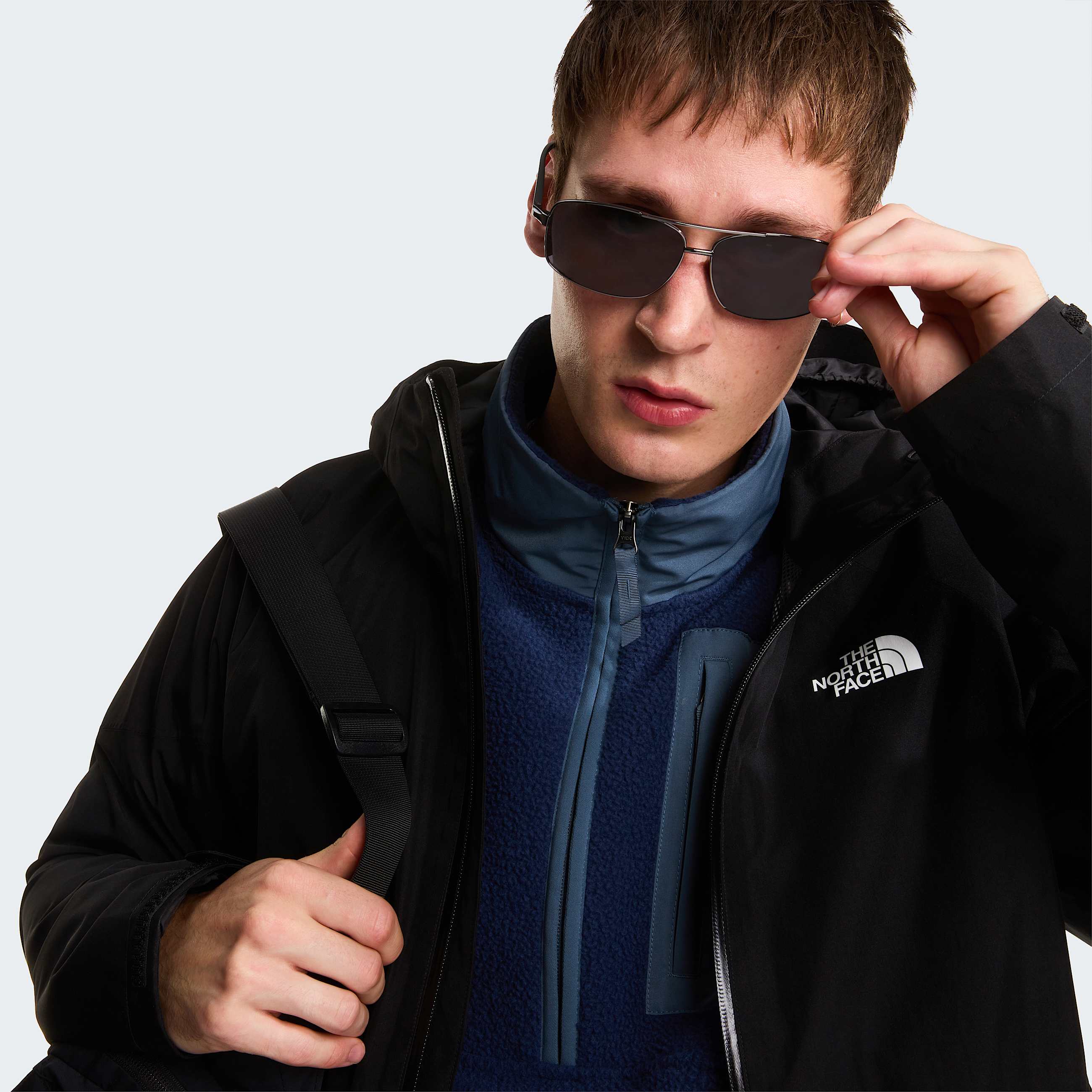 Yumiori OffPeak 12 Zip Fleece Jacket M TNF ALT8