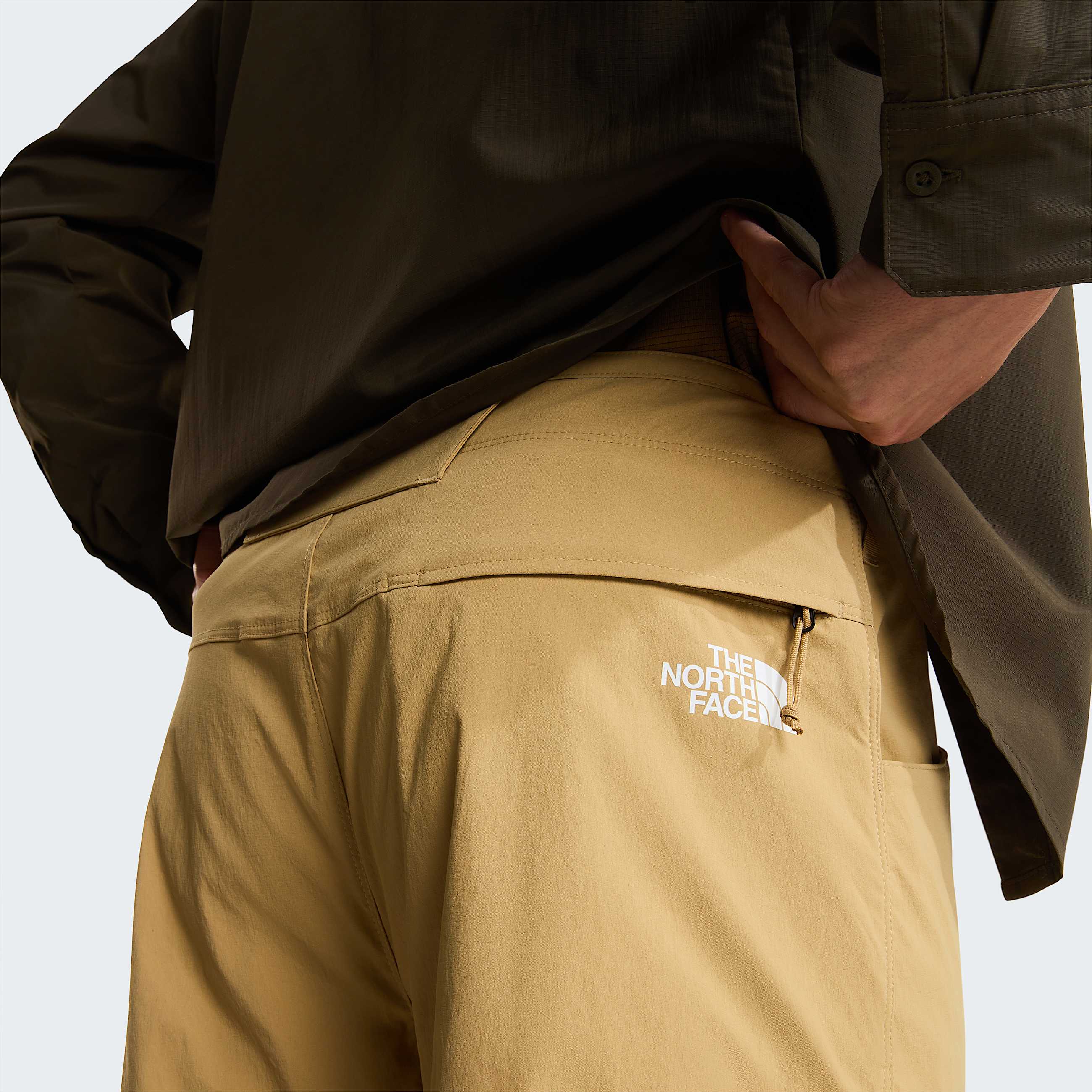 Mens Exploration Shorts TNF Khaki Stone ALT7
