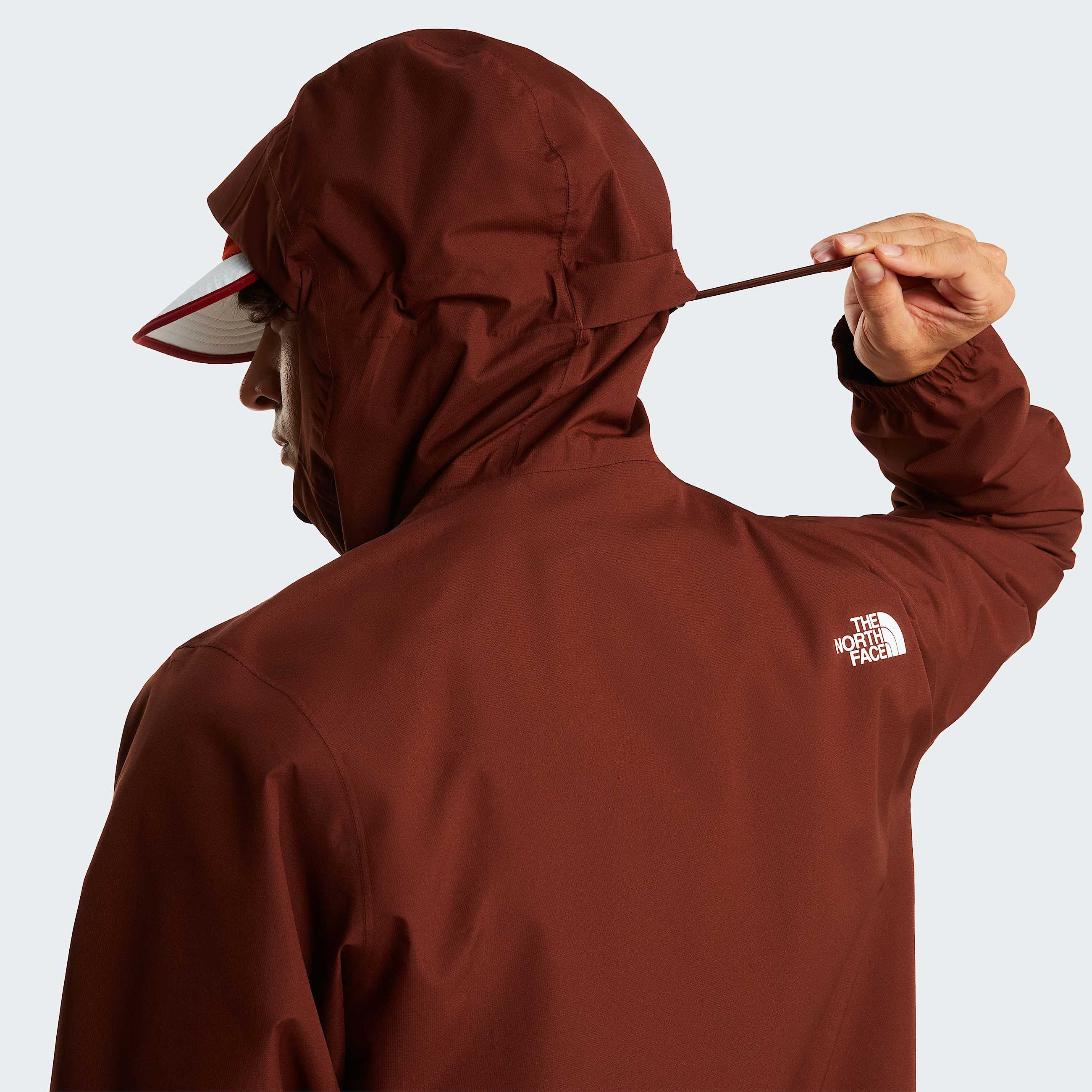 Mens Quest DryVent Jacket TNF Ember Soil ALT6
