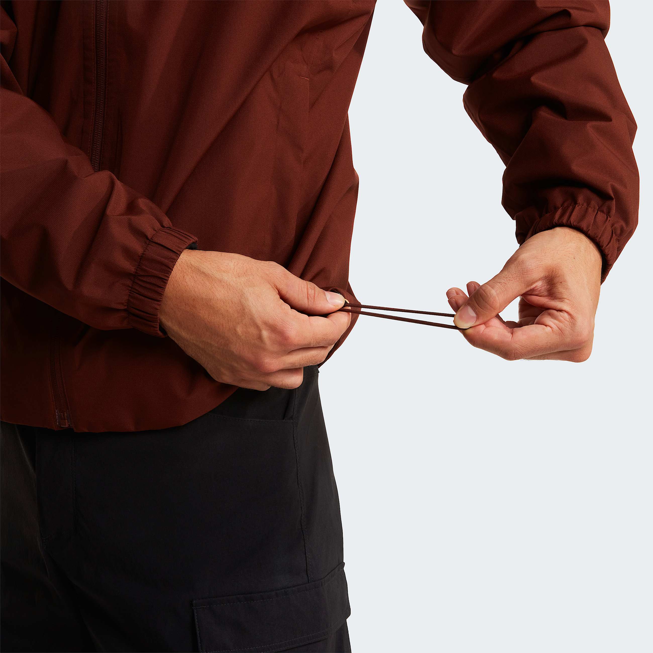 Mens Quest DryVent Jacket TNF Ember Soil ALT8