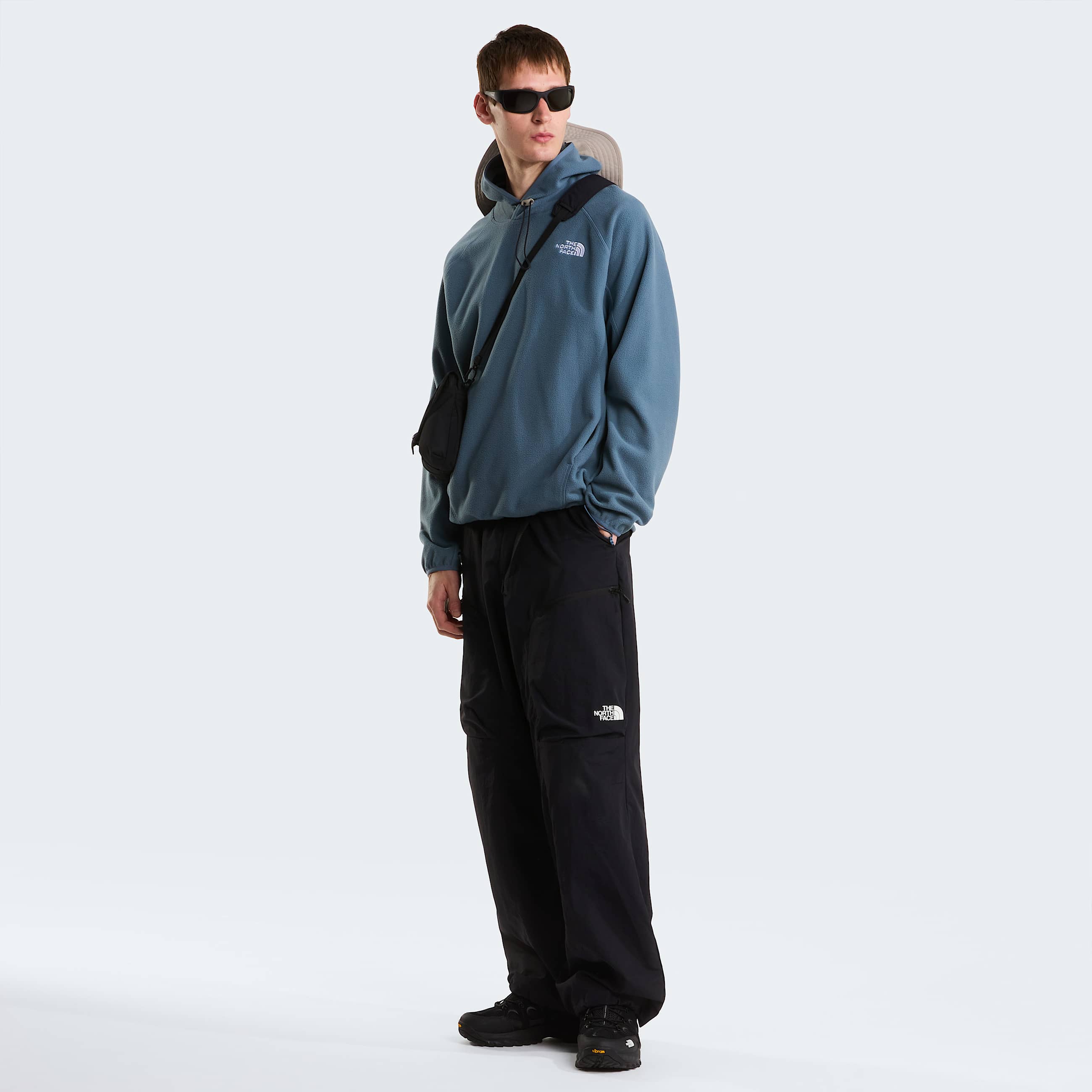 Pile Oxara con cappuccio da uomo TNF ALT1