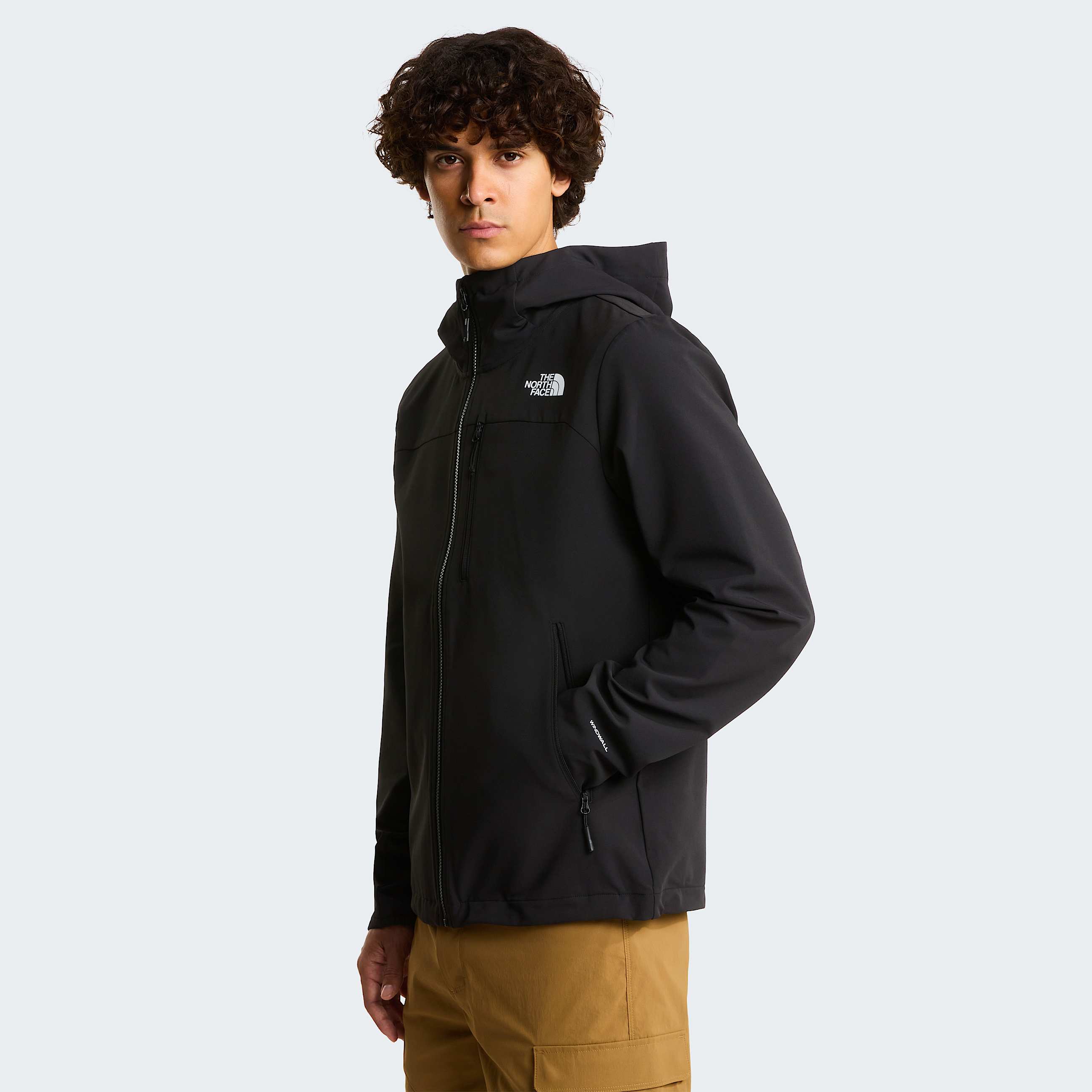 Tansasoftshelljas voor heren TNF TNF Black HERO
