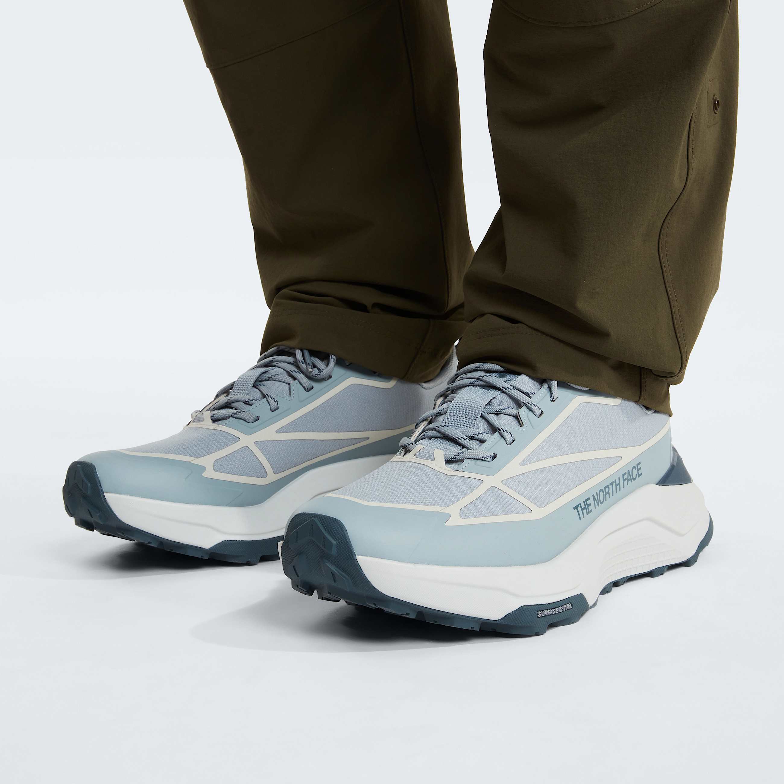 Mens Fastpack Waterproof Shoes TNF Frost GreyGlacier Gray ALT2