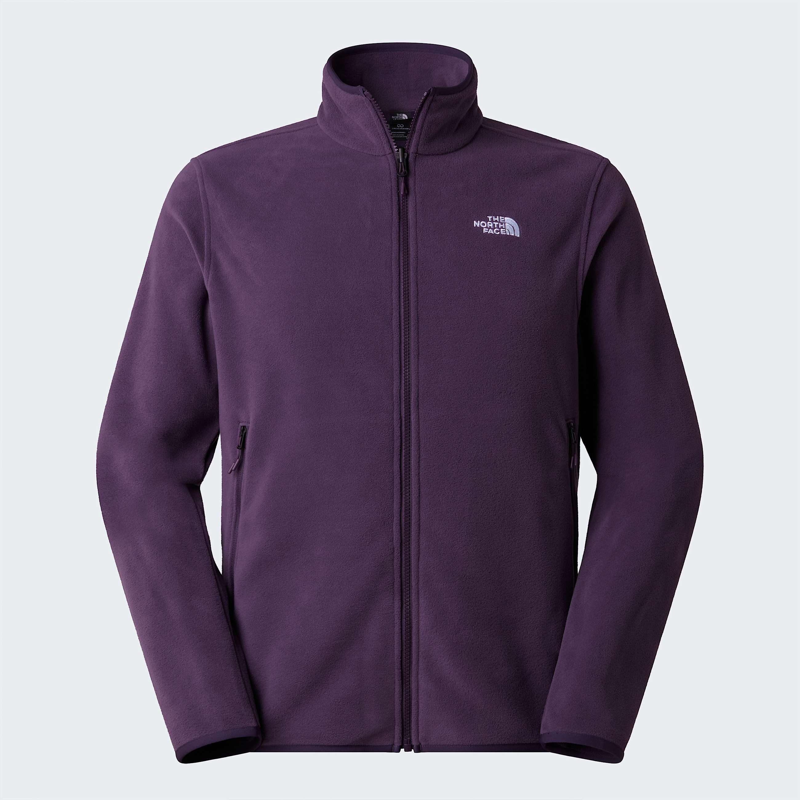 Glacier Fleece mit durchgehendem RV fr Herren TNF Endless Dusk ALT20