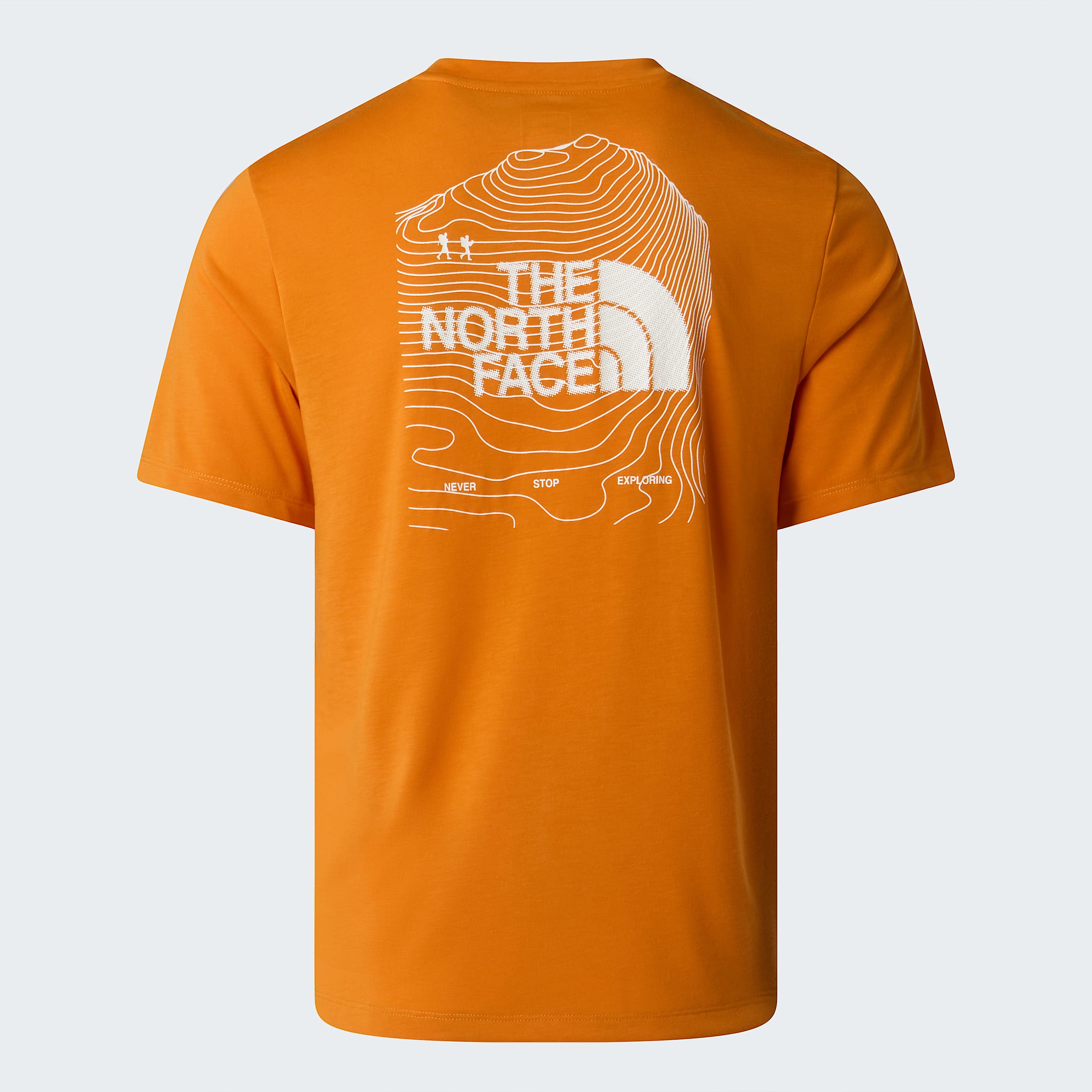 Mens Bitmap Logo Graphic TShirt TNF ALT21