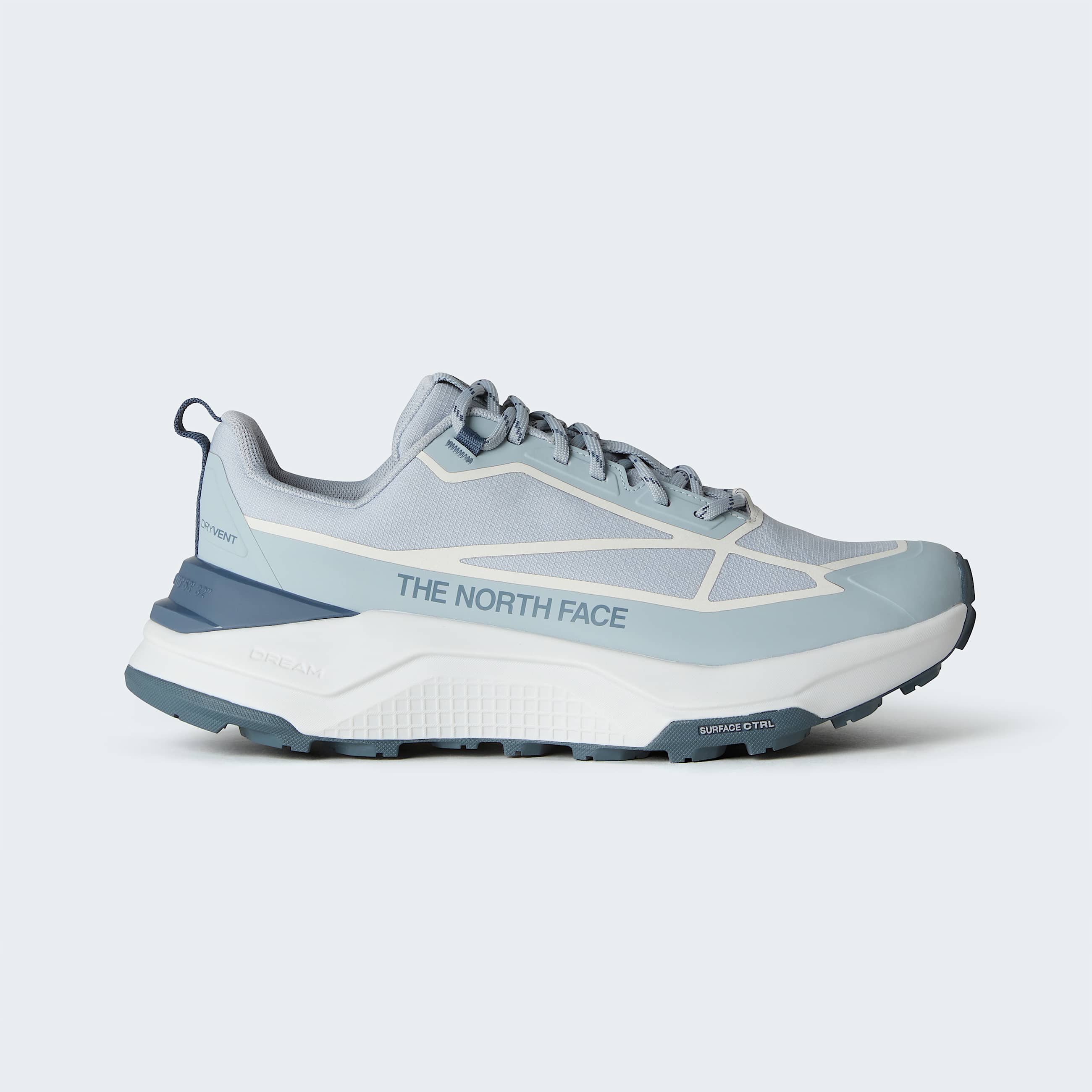 Mens Fastpack Waterproof Shoes TNF Frost GreyGlacier Gray HERO