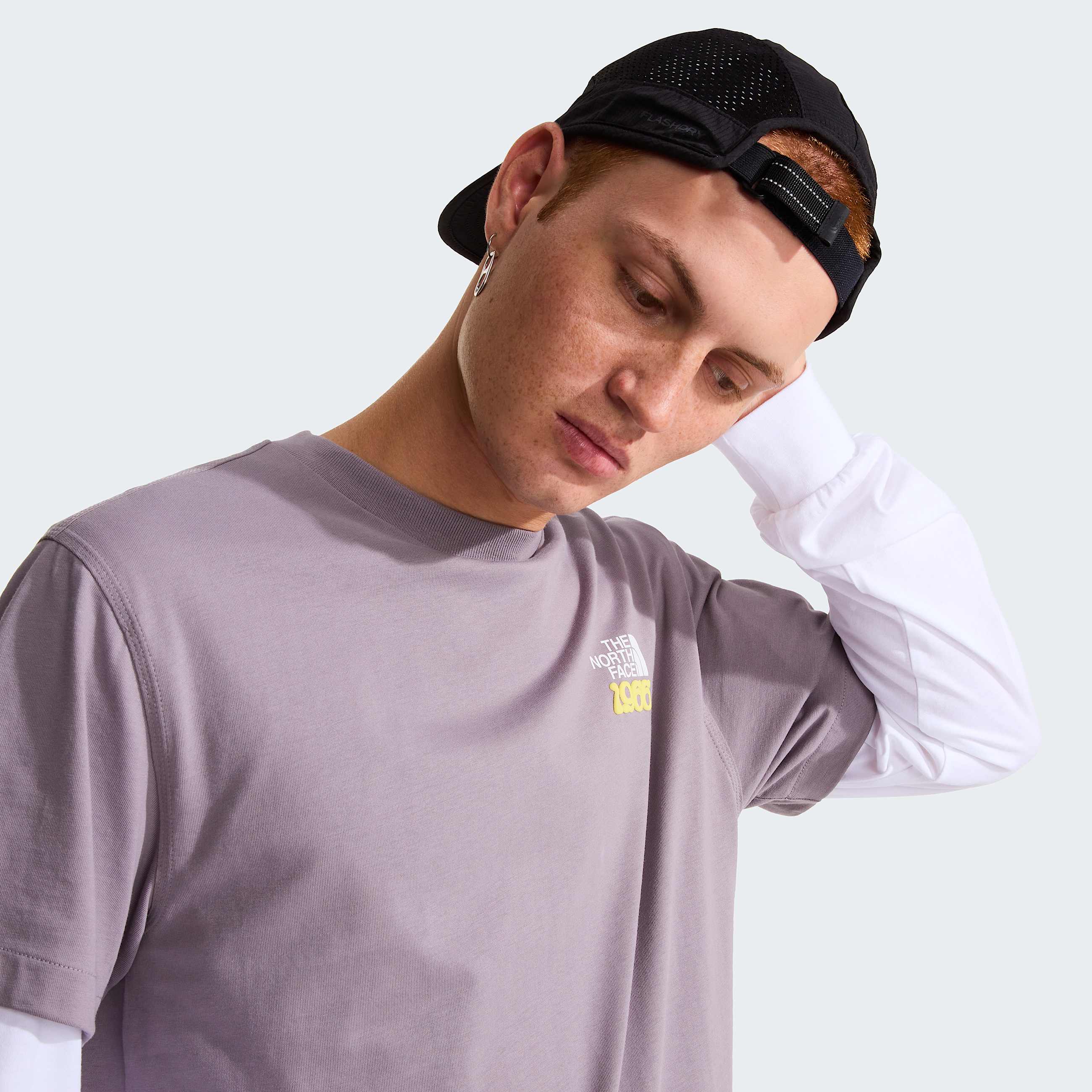 Mens 1966 Motion Relaxed Graphic TShirt TNF ALT6