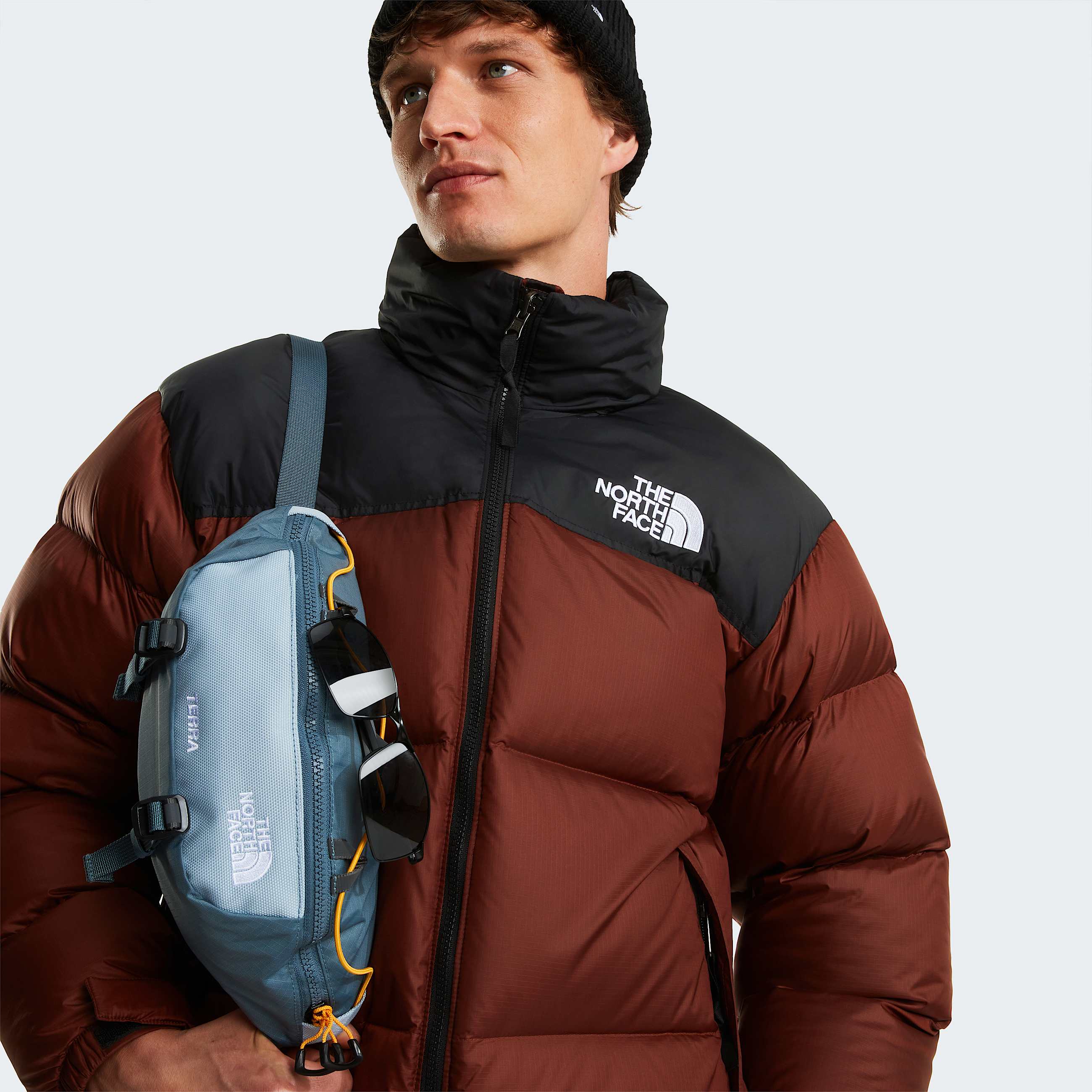 Veste 1996 Retro Nuptse pour homme TNF Ember SoilTNF Black ALT11