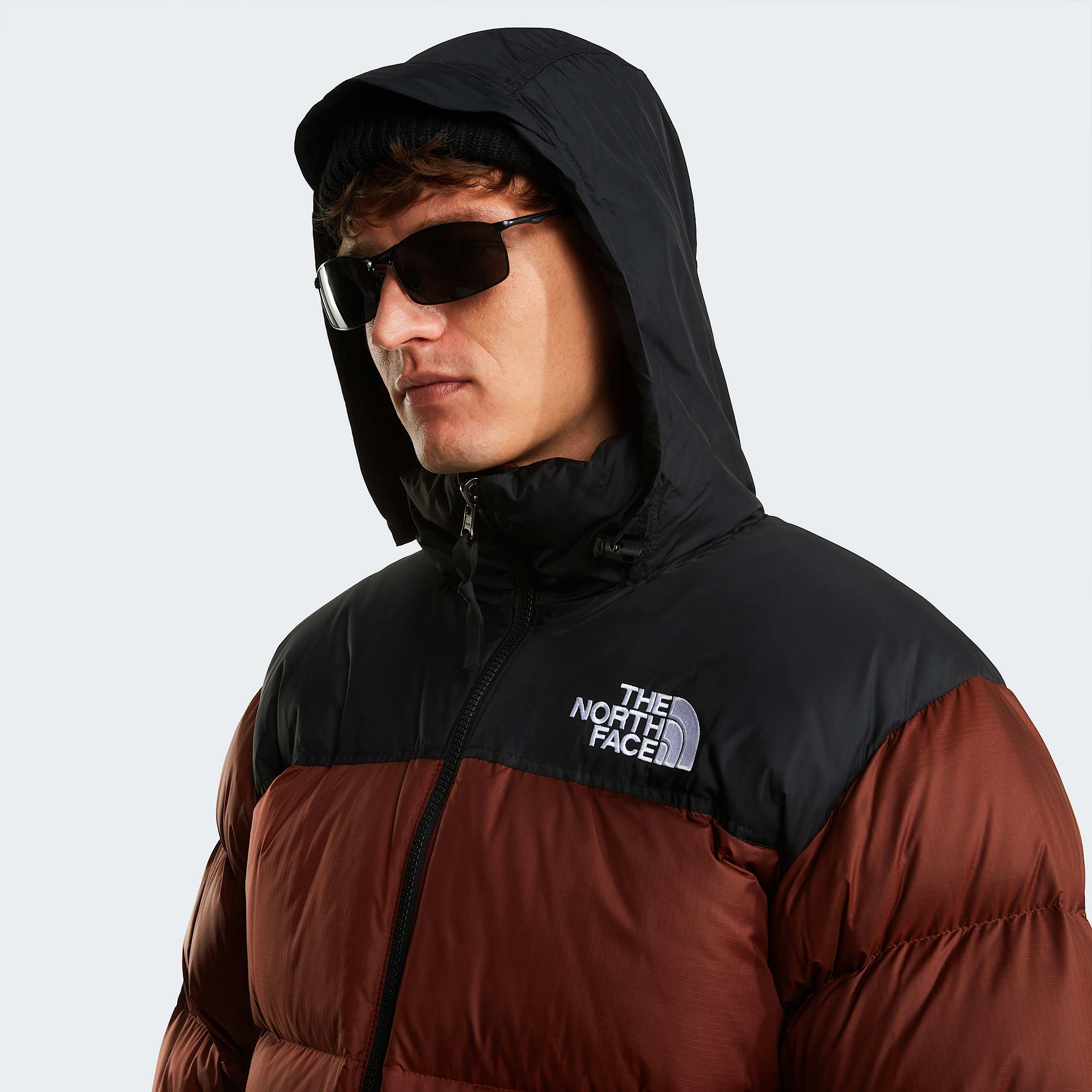 Veste 1996 Retro Nuptse pour homme TNF Ember SoilTNF Black ALT5