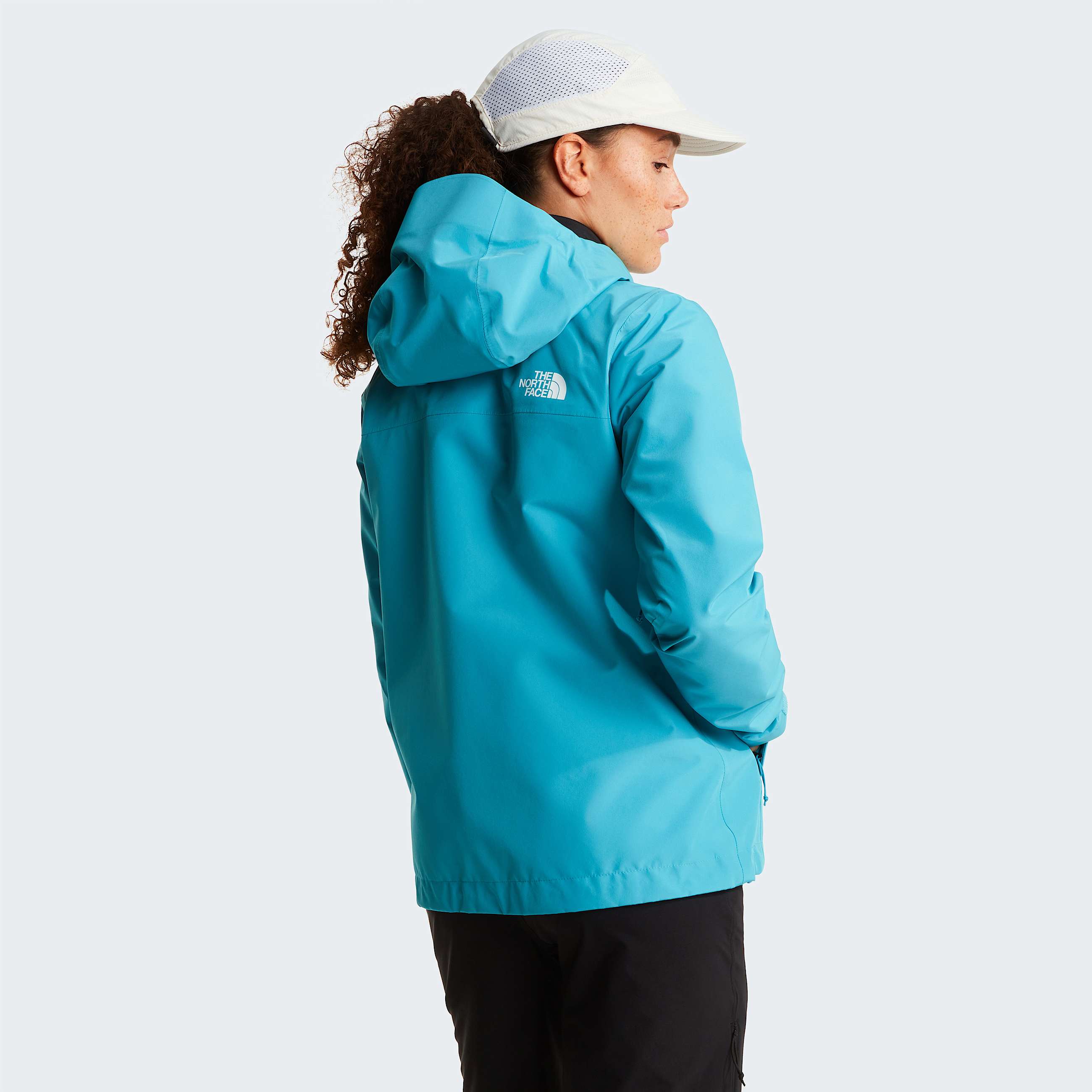Womens Dryzzle FutureLight II Jacket TNF River Ice ALT3