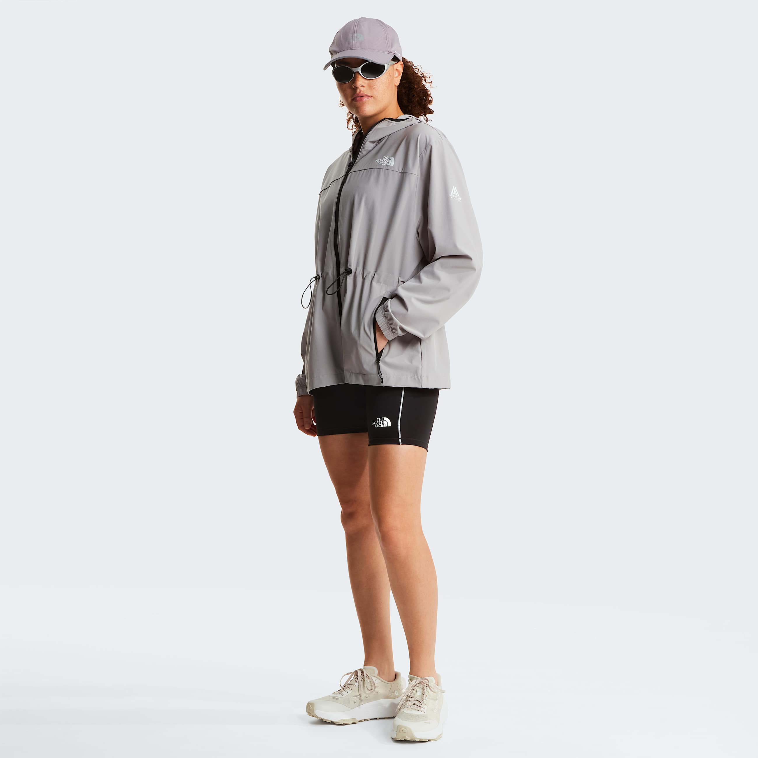 Giacca a vento Mountain Athletics con cappuccio da donna TNF ALT1