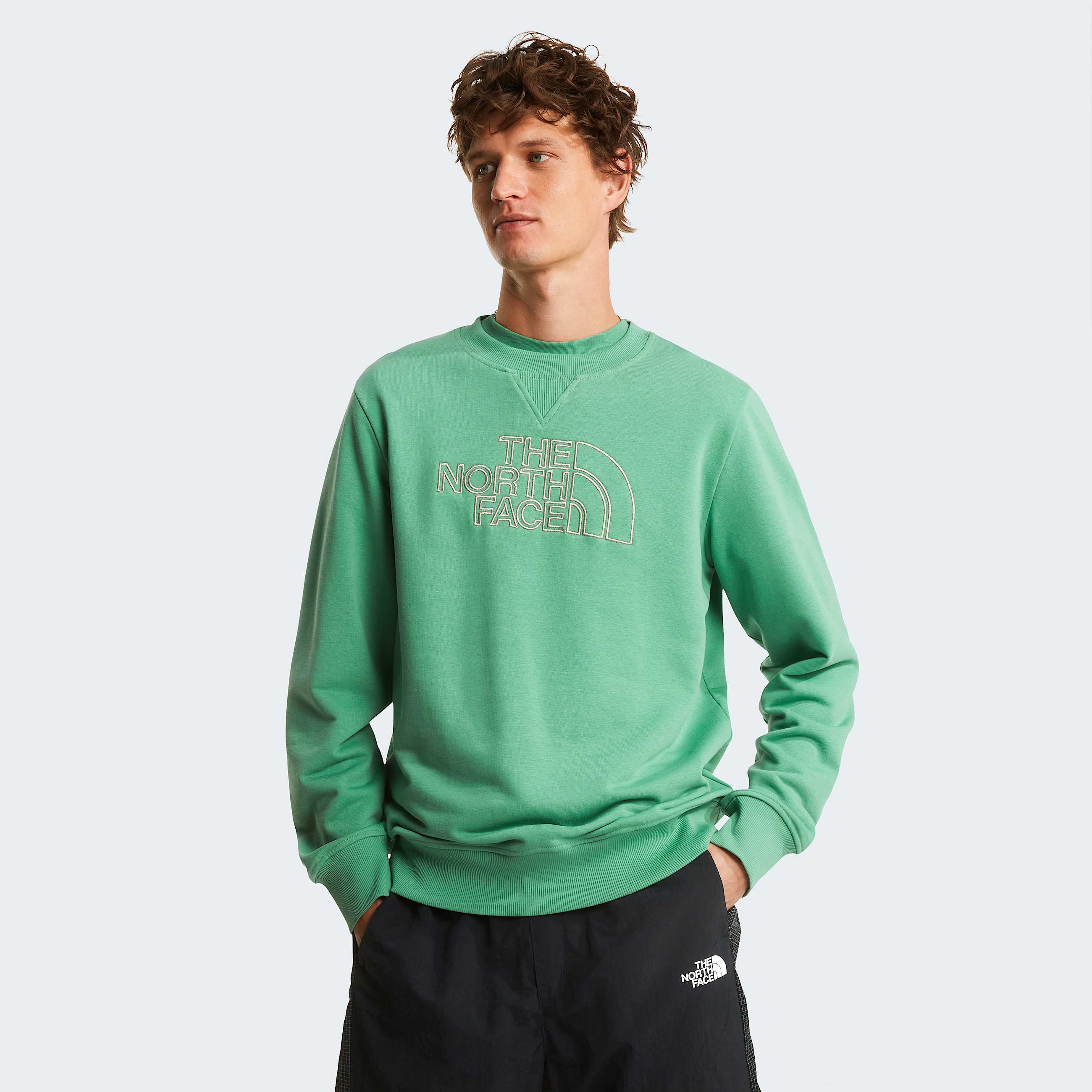 Drew Peak Light Sweatshirt M TNF HERO