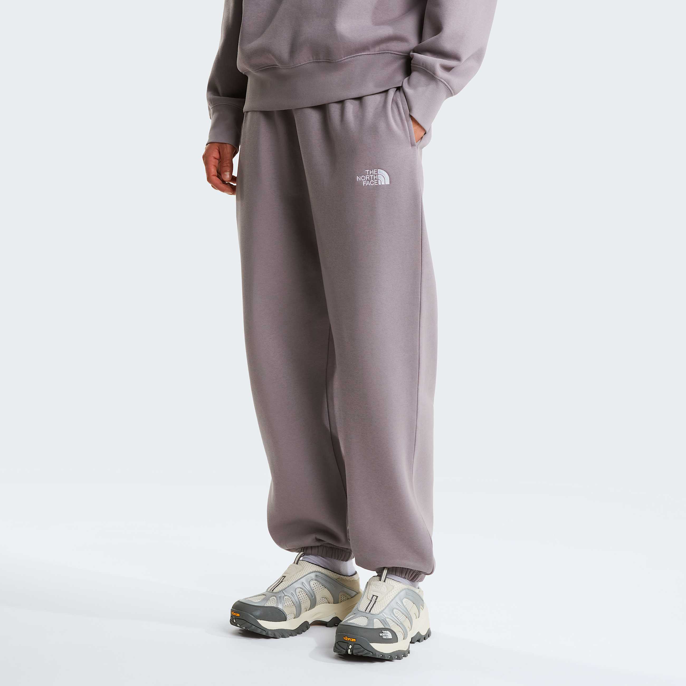 Essential Relaxed Straightjoggingbroek voor heren TNF Transcendent Grey HERO