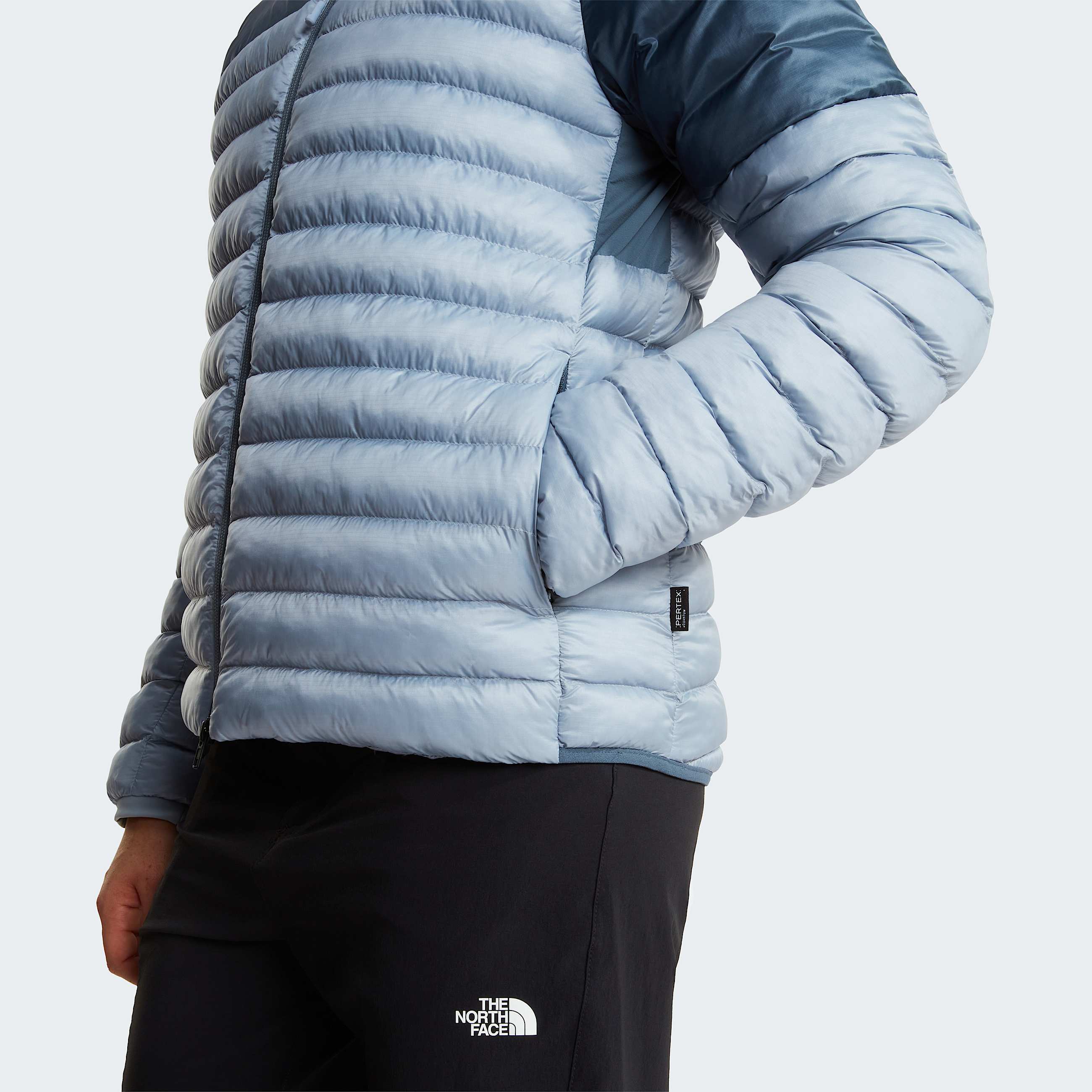 Giacca con cappuccio Terra Peak da donna TNF Frost GreyGranite Grey ALT6