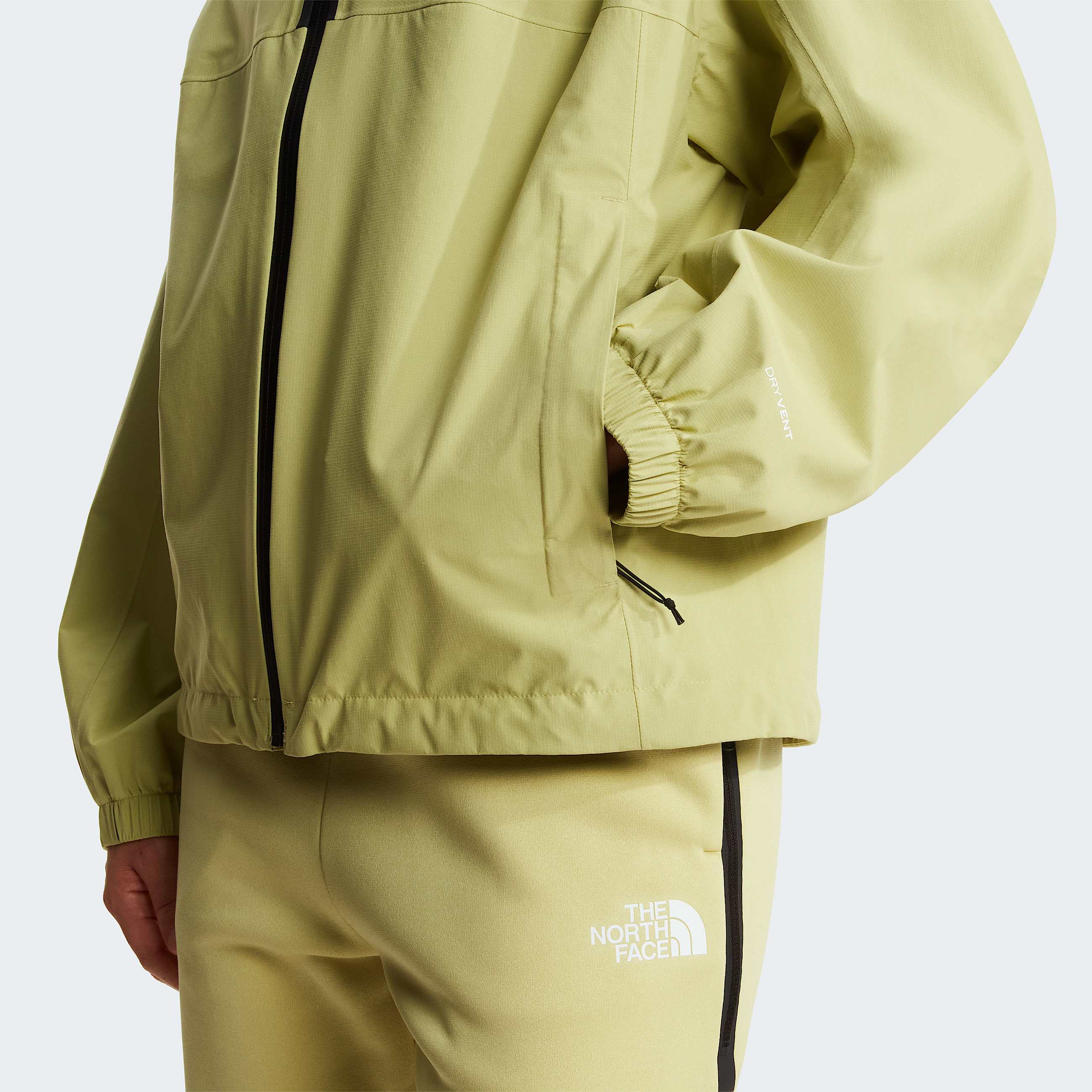 Womens Mountain Athletics Rainlit Hooded Jacket TNF Pear ALT6