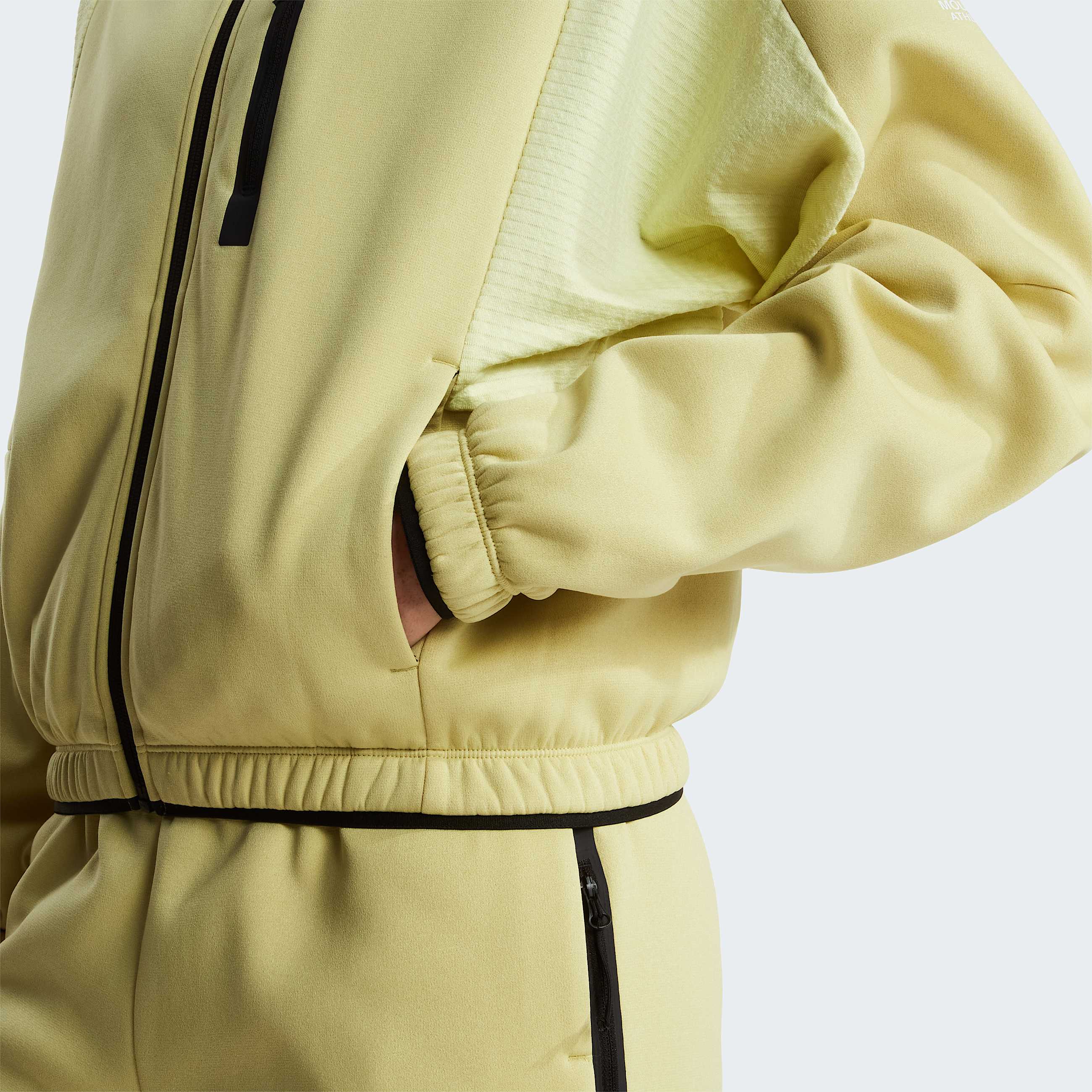 Mountain Athleticsfleece met capuchon en volledige rits voor dames TNF Pear ALT6