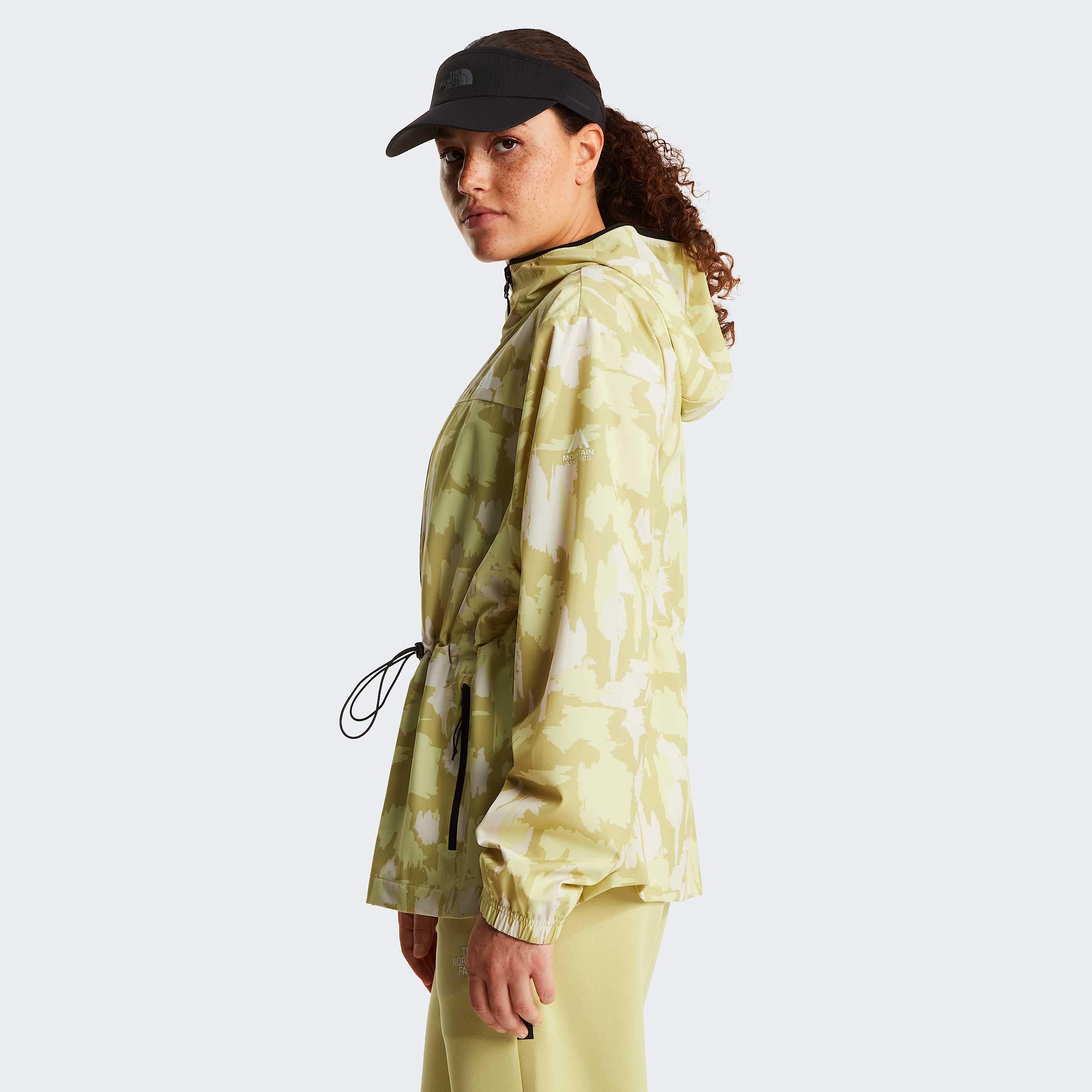 Mountain Athleticswindjas met capuchon en print voor dames TNF ALT2