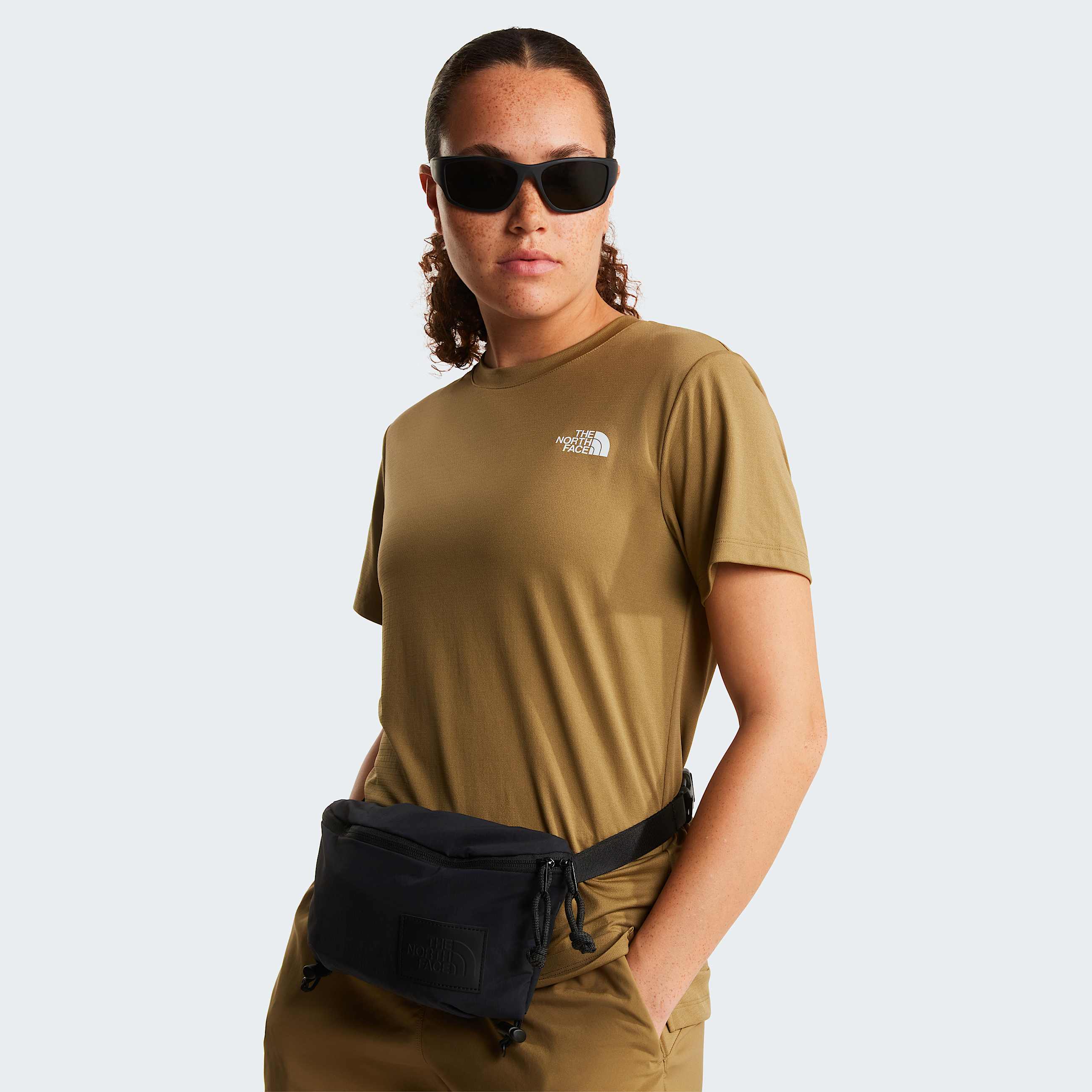 Pantaloncini Flex 2 in 1 da donna TNF CedarNew Taupe Green ALT8