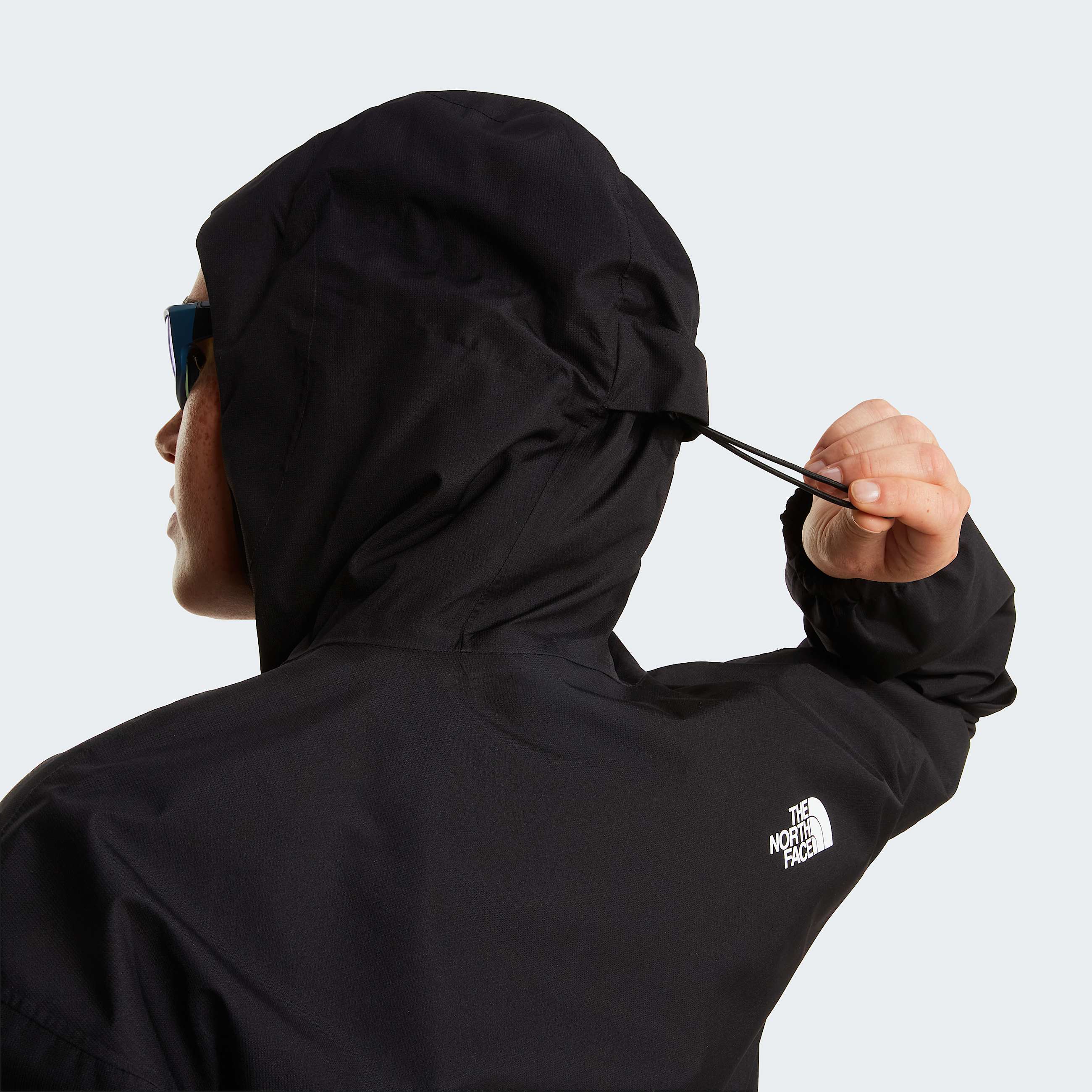 Womens Quest DryVent Cropped Jacket TNF TNF Black ALT6