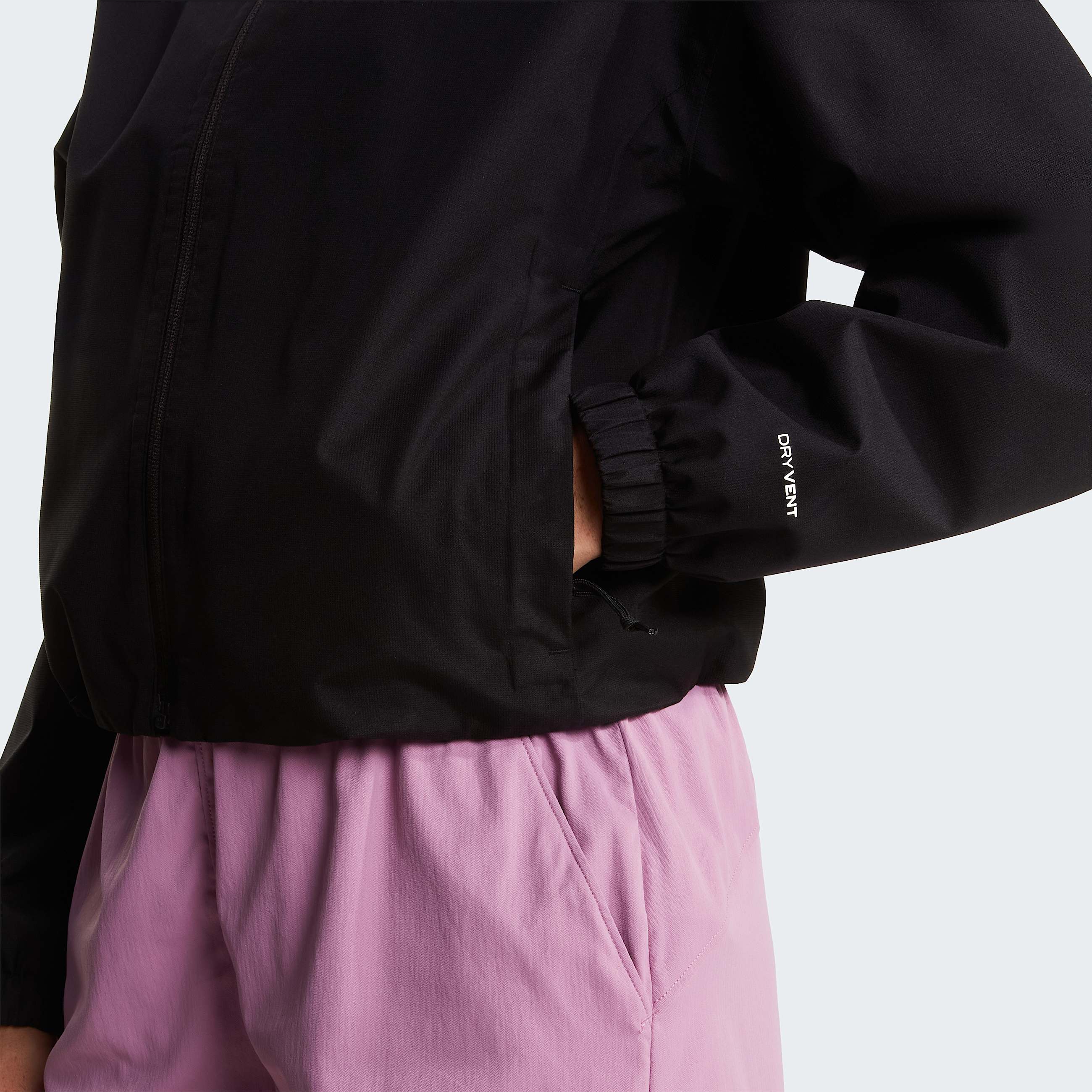 Womens Quest DryVent Cropped Jacket TNF TNF Black ALT7