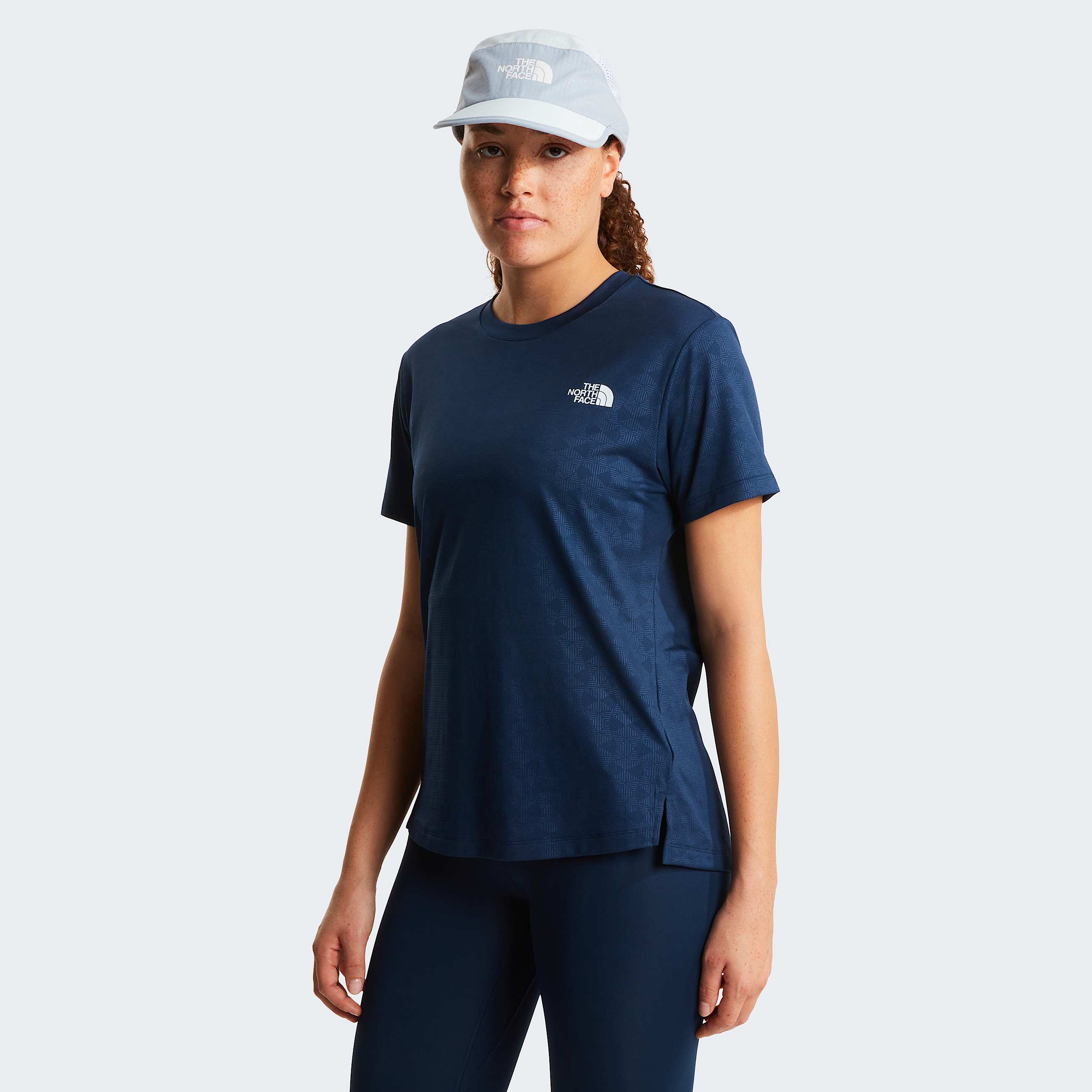 Flex Geo Embossed Regular TShirt W TNF HERO