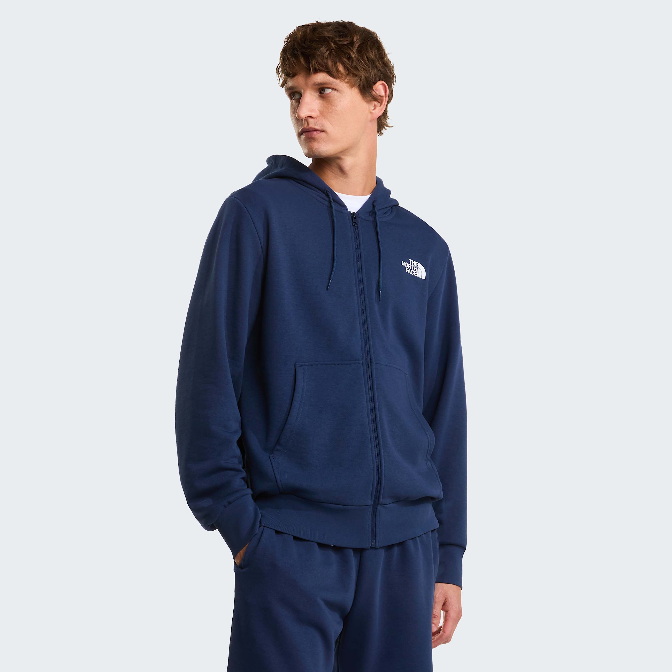 Mens Simple Dome Light Regular Hoodie TNF Summit Navy HERO