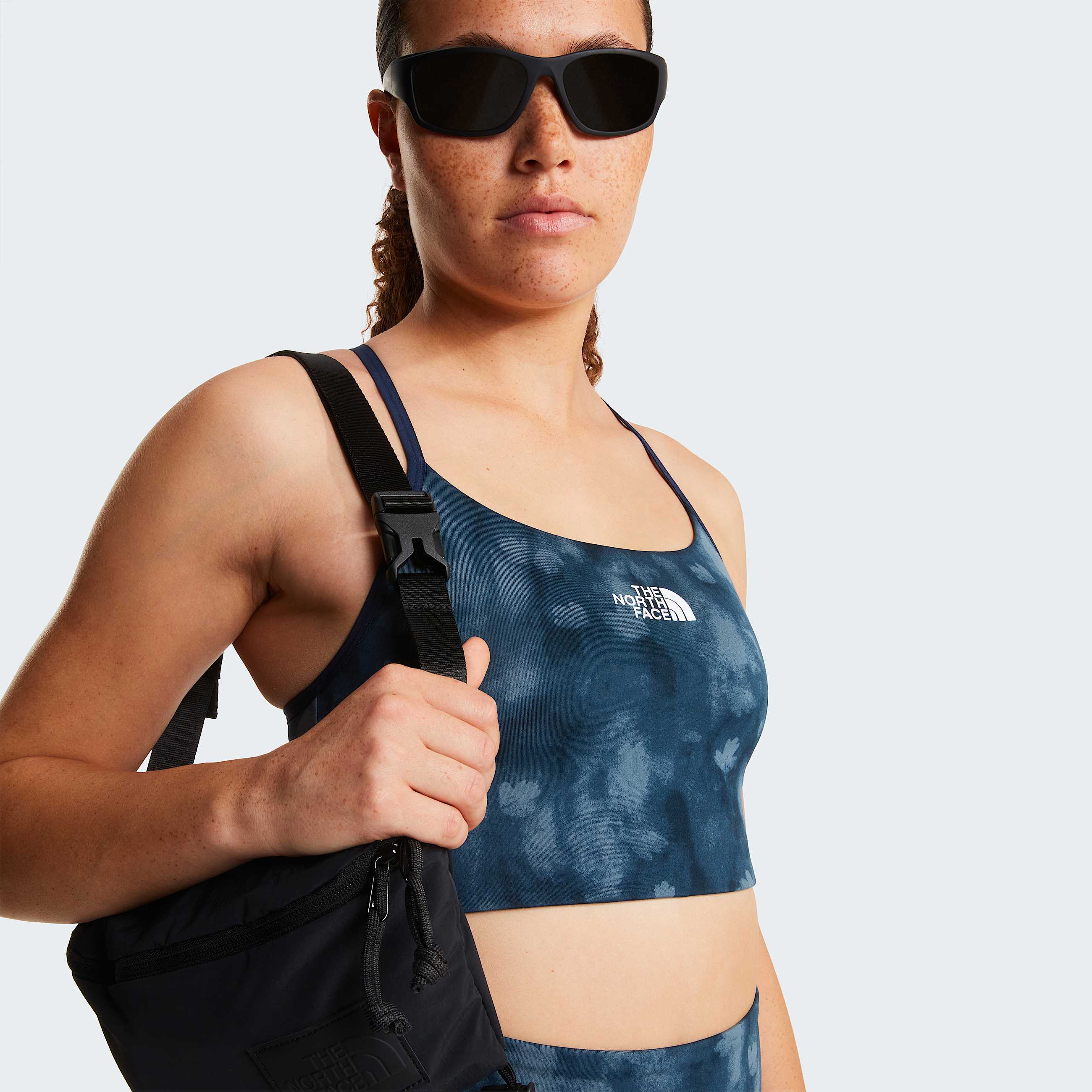 Flex Printed Bra W TNF ALT6