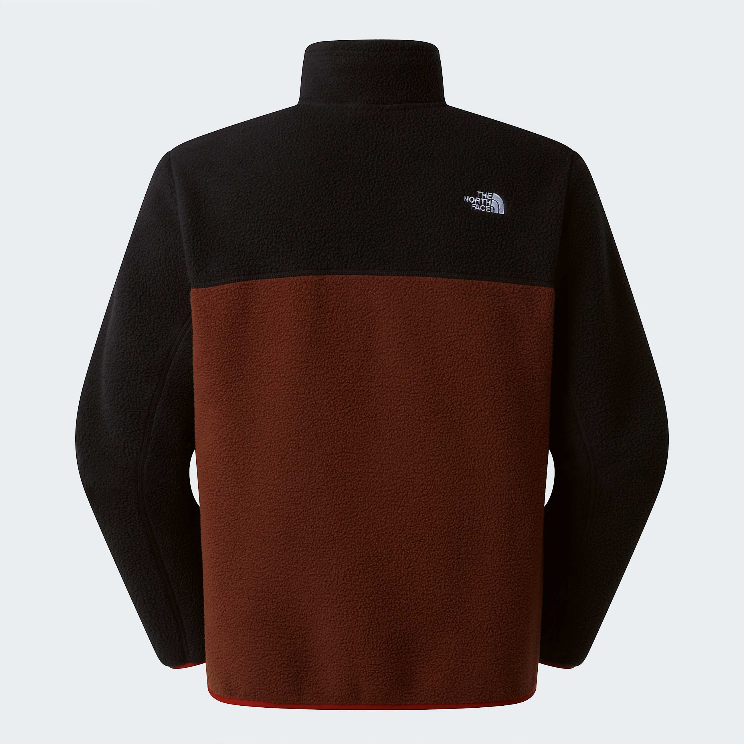 Giacca in pile Yumiori con cerniera a 14 da uomo TNF Ember SoilTNF BlackIron Clay ALT21