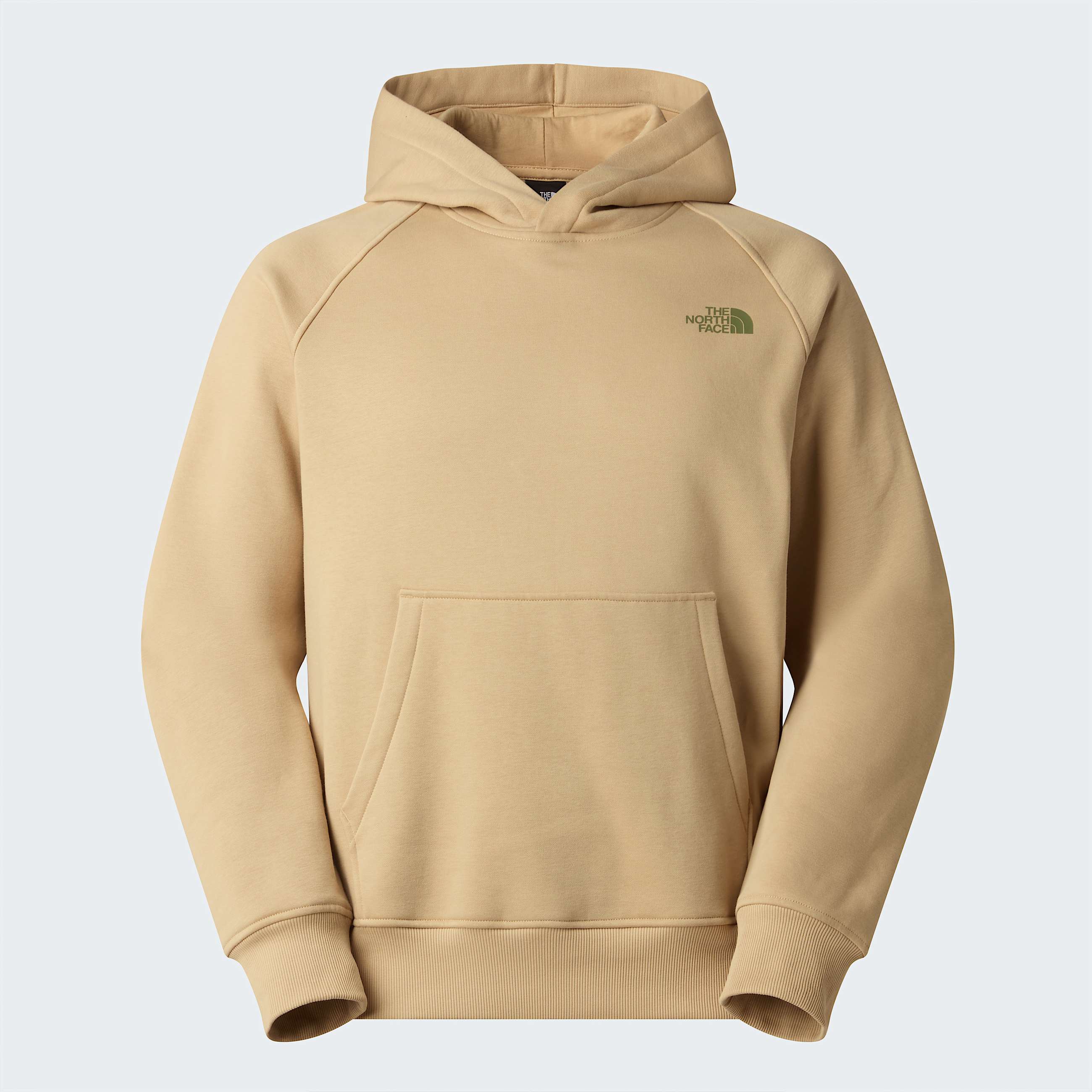 Mens Raglan NSE Box Hoodie TNF Khaki Stone ALT20