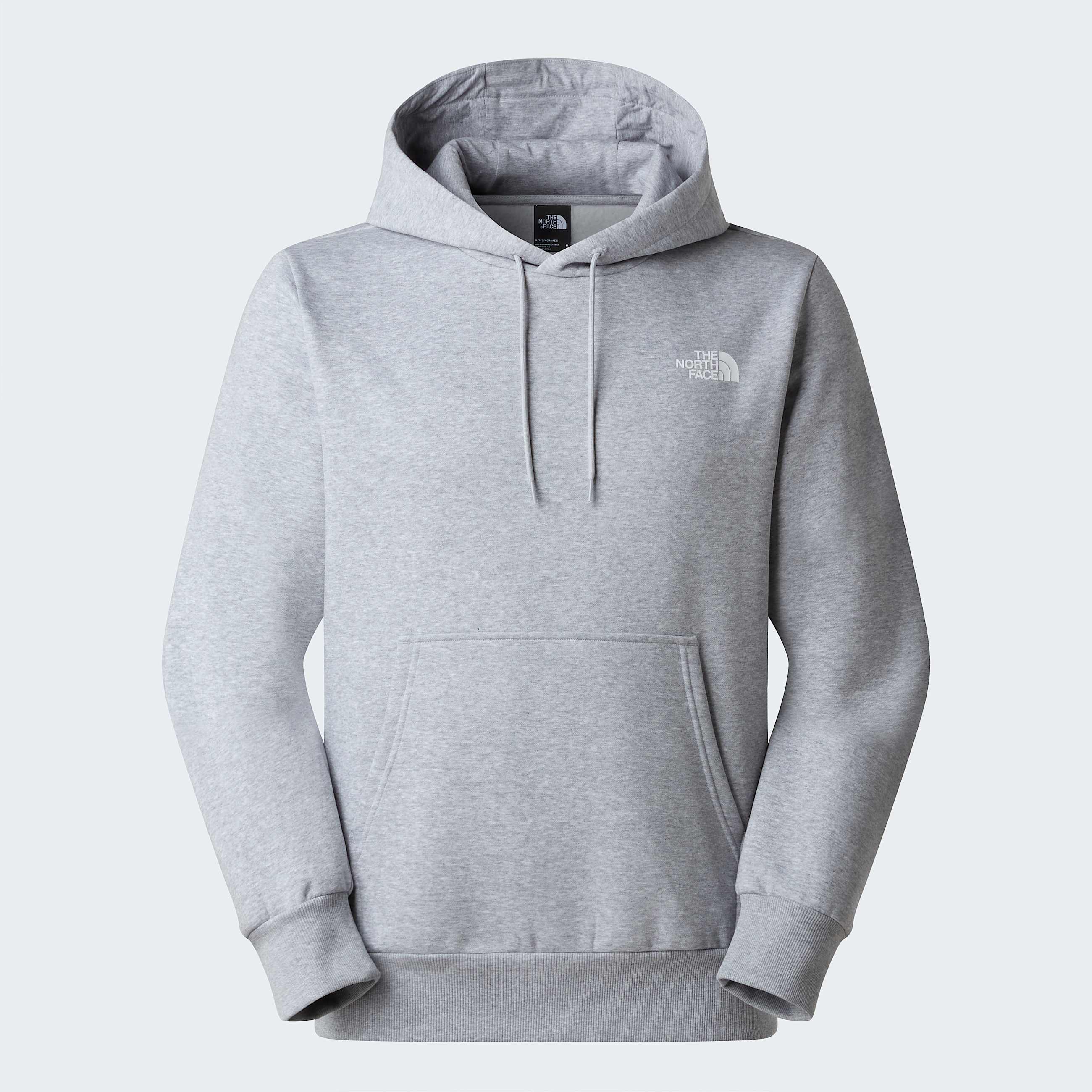 Simple Domehoodie voor heren TNF TNF Light Grey Heather ALT20